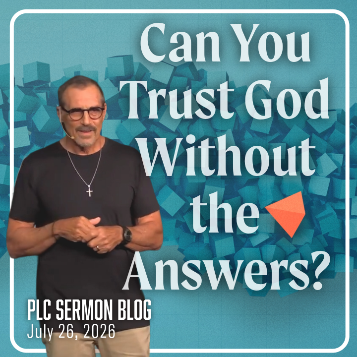 The Faith Test (Sermon Blog)
