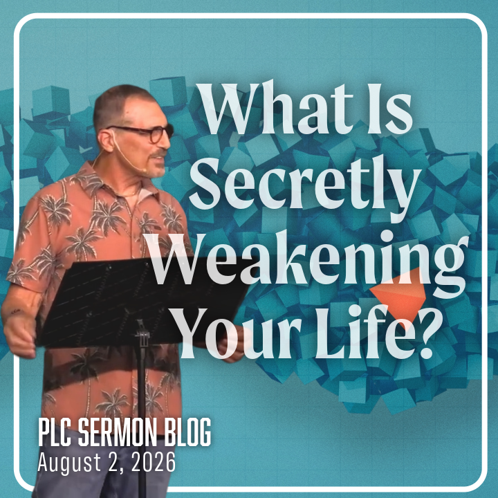 How To Be A Stronger Person (Sermon Blog)