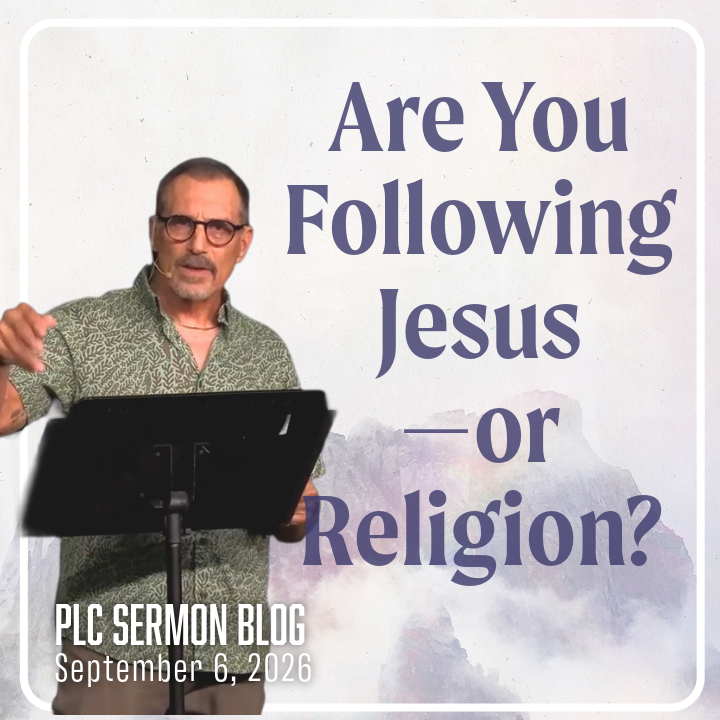 Freedom From Empty Religion (Sermon Blog)