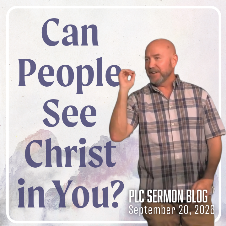 Christ In Every Relationship (Sermon Blog)