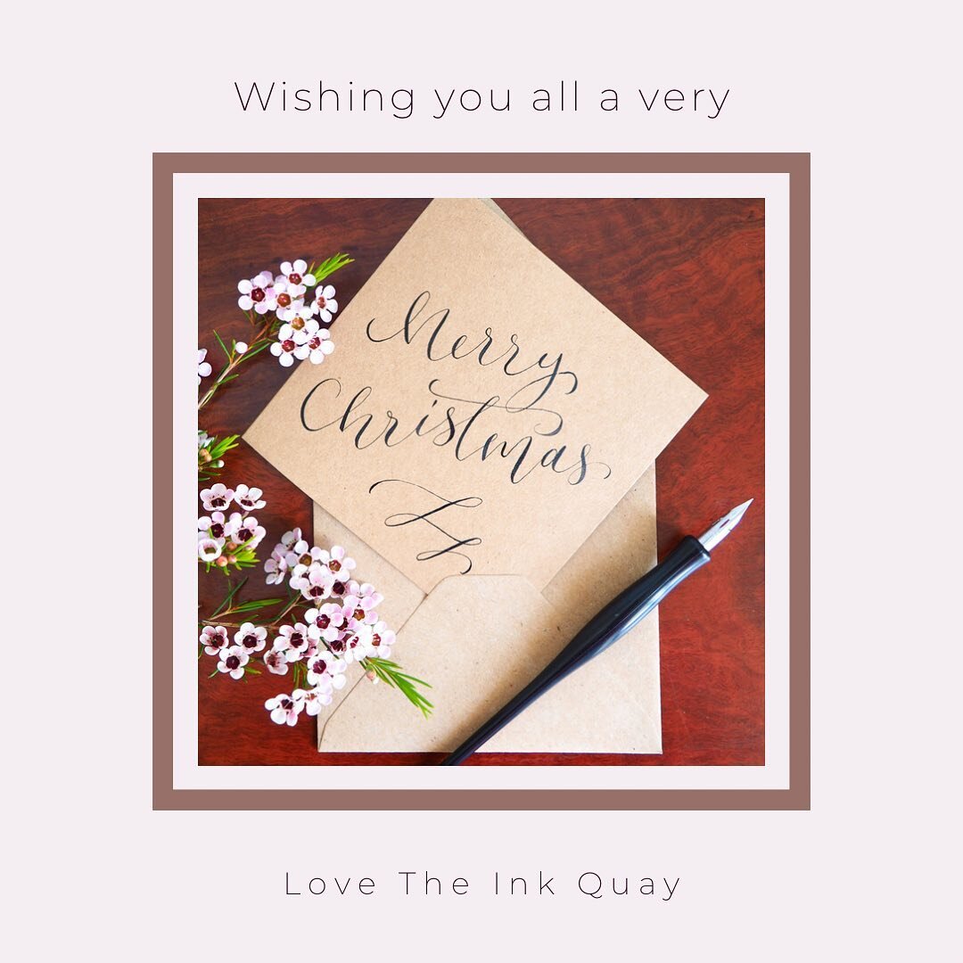 🎄✨ Merry Christmas ✨🎄
.
Have a wonderful day! 
.

#calligraphy #calligraphyadelide #adelaidecalligraphy #lettering #calligraphyworkshop #letteringadelaide #inkquaycalligraphy #christmascalligraphy