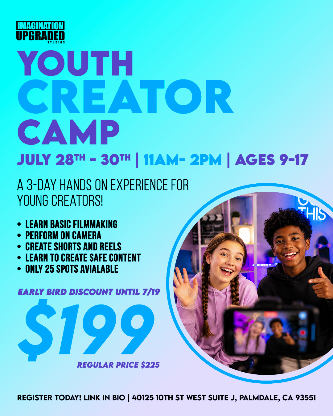 Content Creator Camp