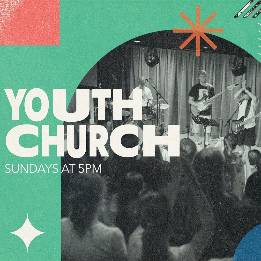 🚨NEW THING ALERT🚨
Our first ever Youth Church is kicking off at 5pm. Head straight up to the Auditorium to join us!