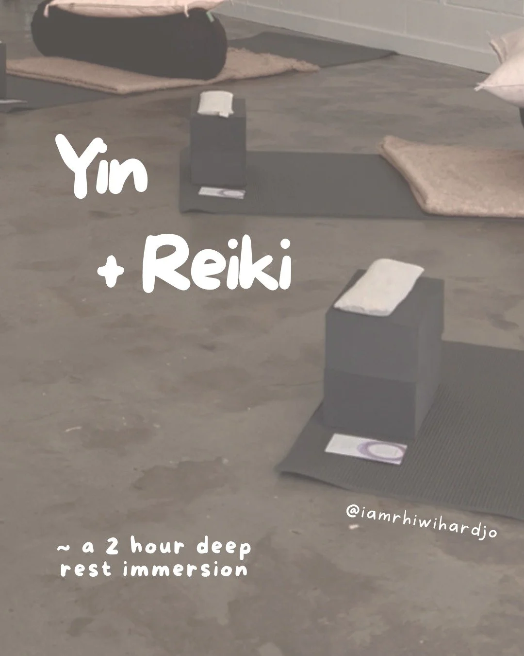 Sometimes the most radical (yet caring) thing we can do for ourselves is pause.

Not to push through, or to wreck our brains to figure it out...

Just... to pause. And let yourself be held for a little while.

This is what our Yin and Reiki afternoon