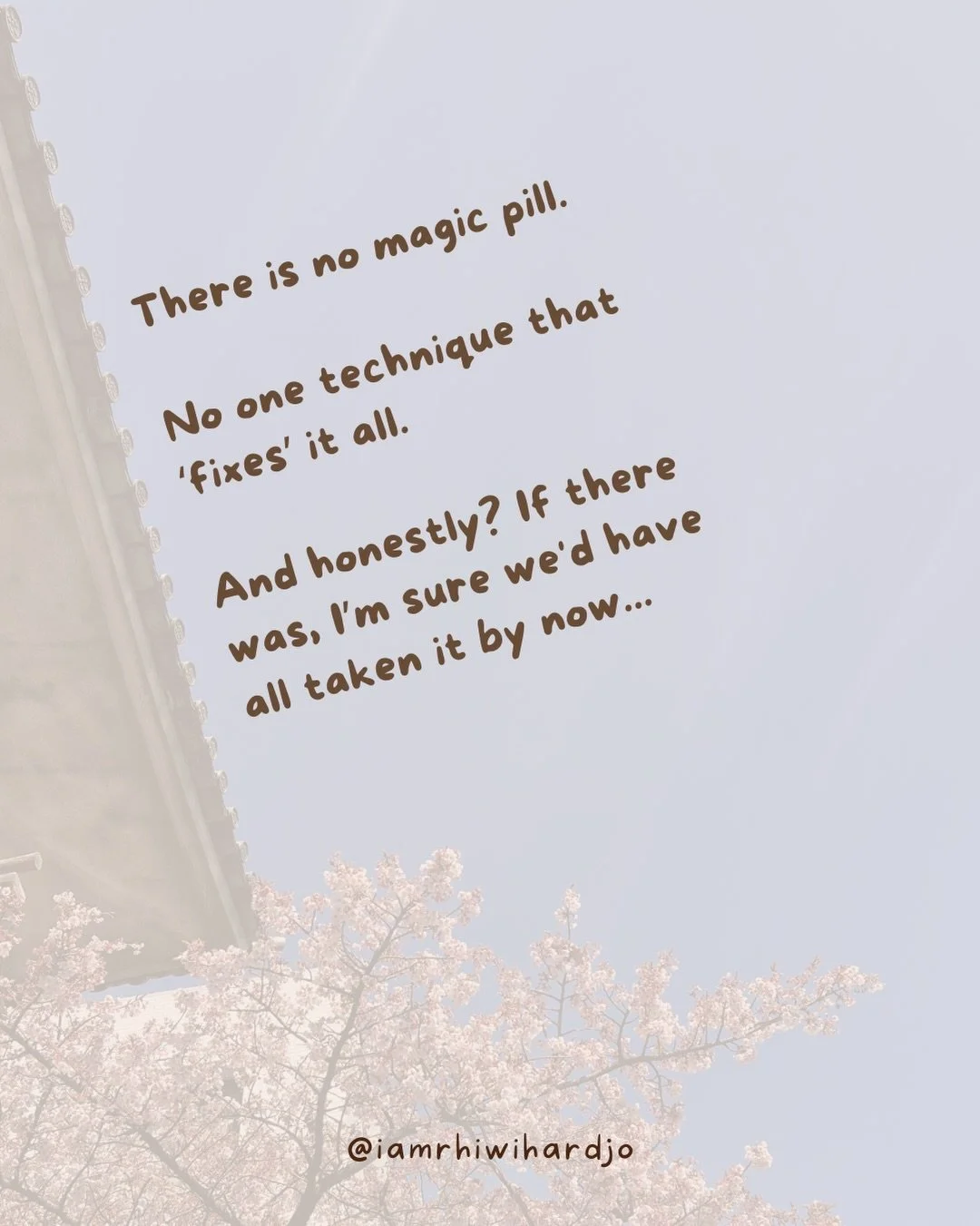Just some thoughts&hellip; and honestly just having a regular place and someone who you can speak to, to be held, to feel without being judged, and while you go through the messiness of life, is still so undervalued. 

Did something from this post re