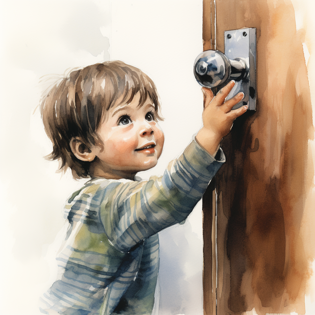 5 Ideas in 5 Days: Doorknob for Toddler