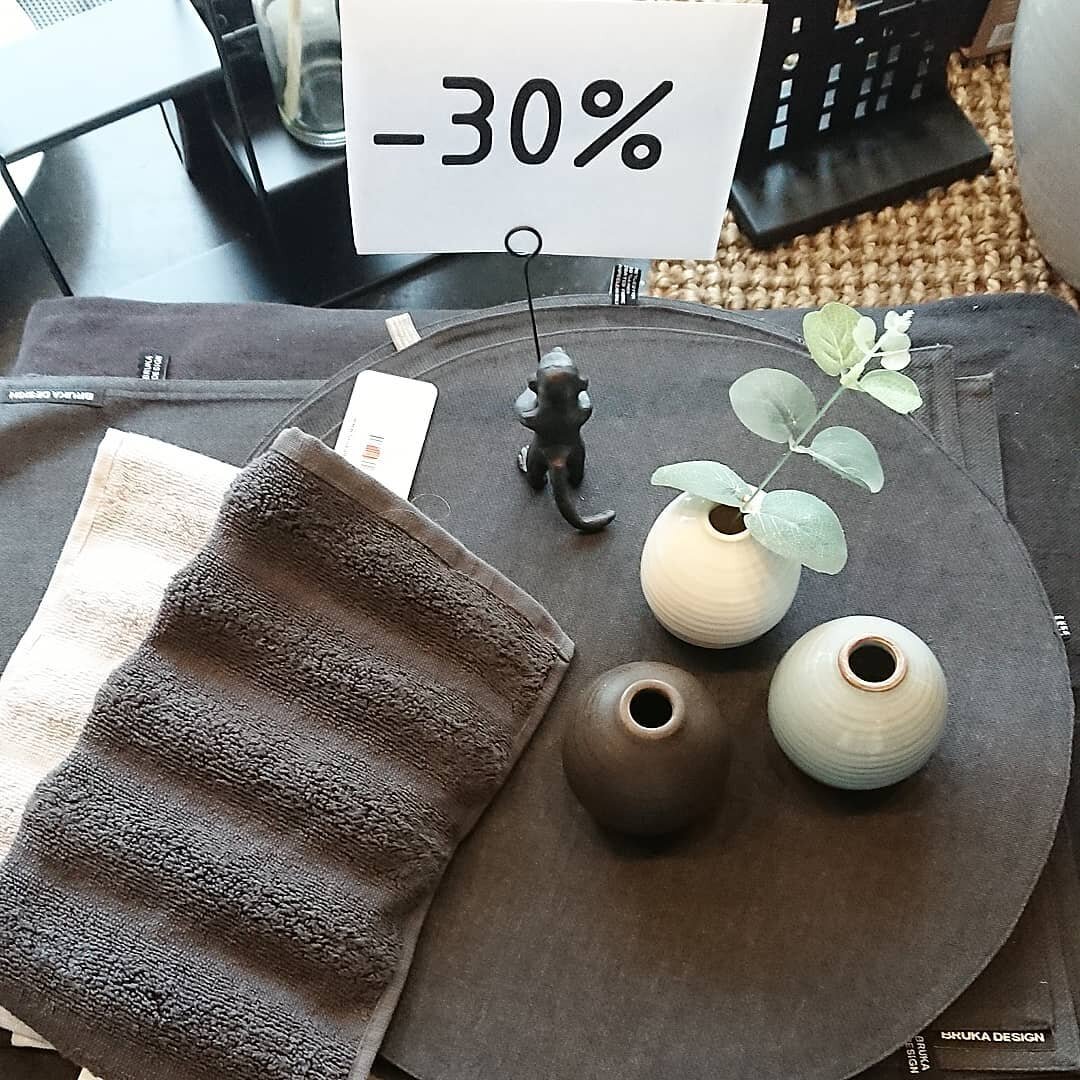 🌿 -30% 🌿
#archipelagodesignshop #brukadesign #strandv&auml;gen16 #rantatie16