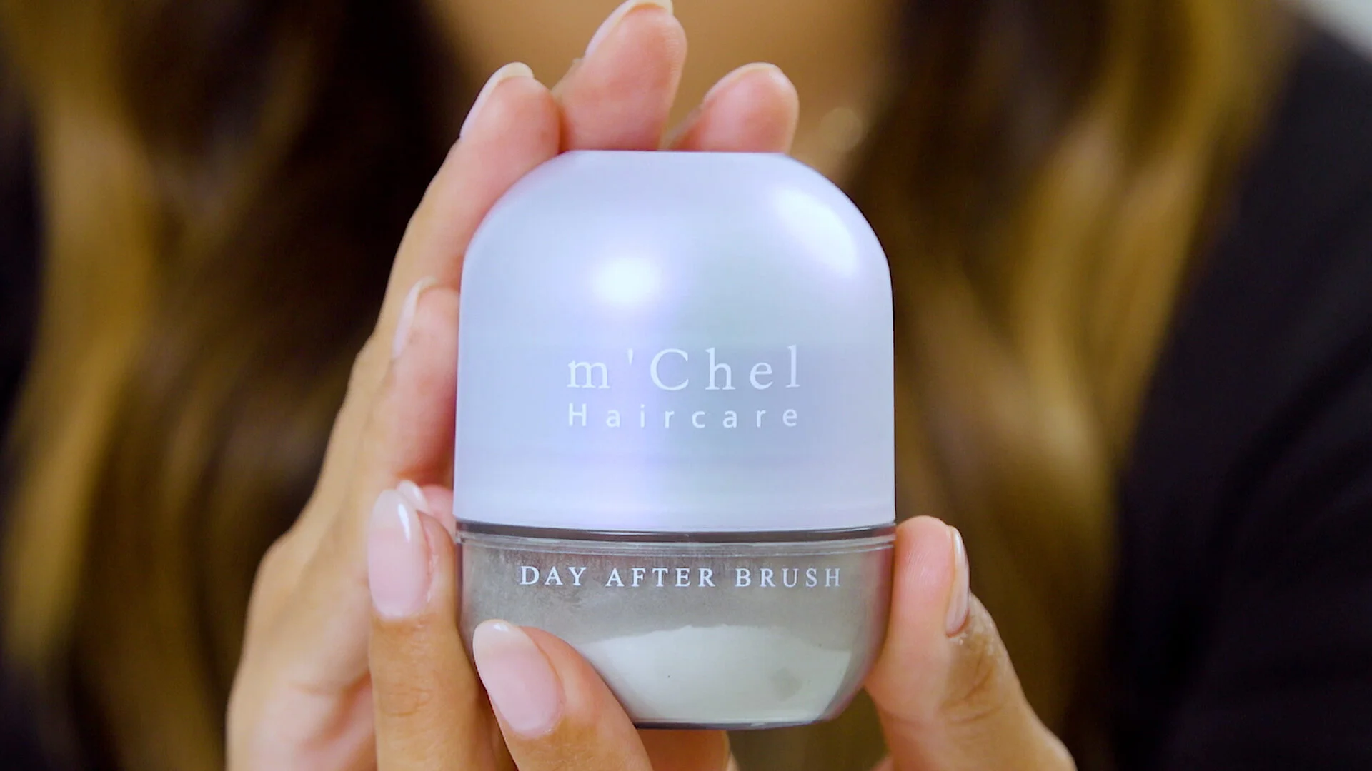 m'Chel Haircare's Day After Brush, The New Way To Dry Shampoo