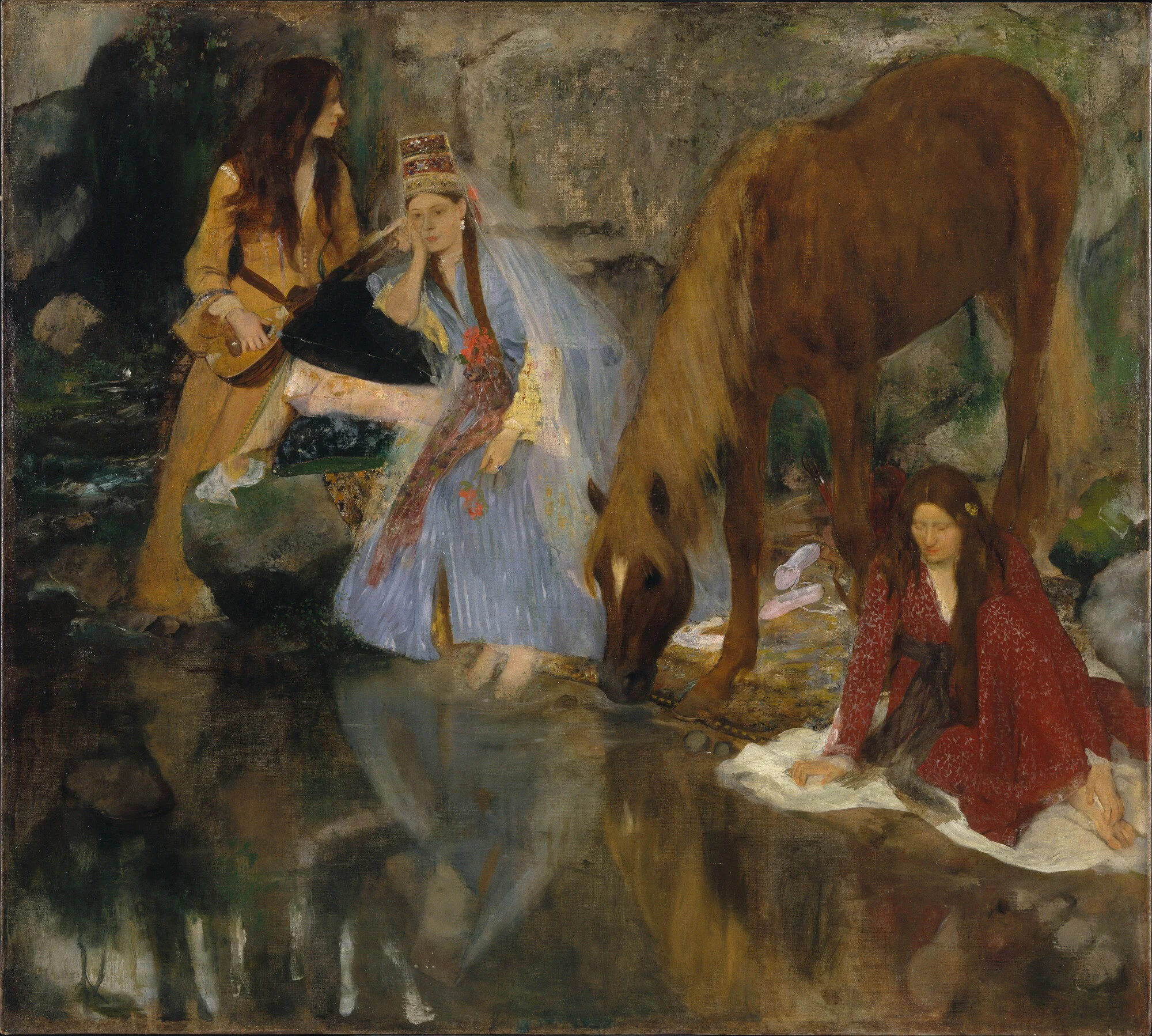 Degas, Portrait of Mlle Fiocre, 1868