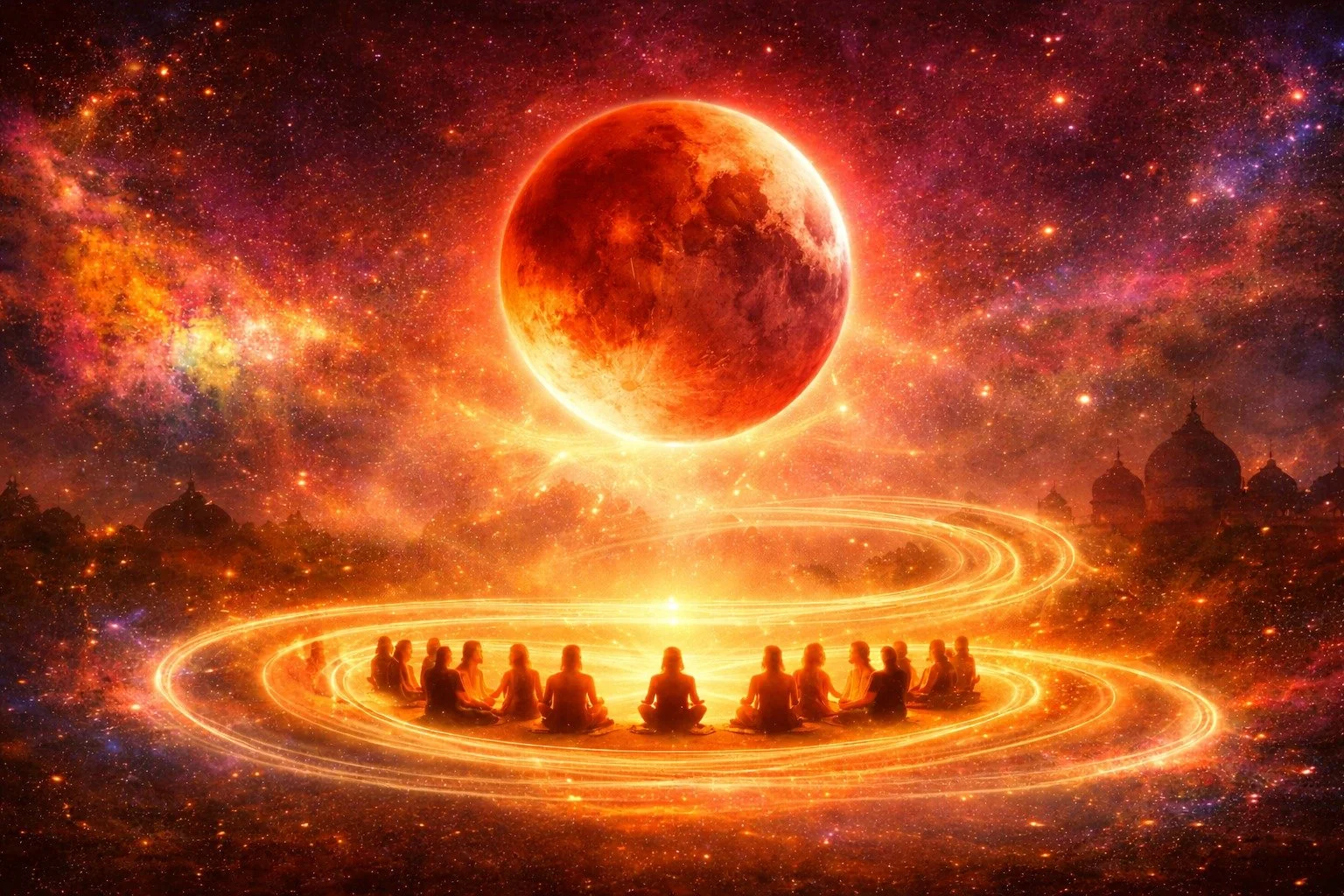 BLOOD MOON TANTRIC HEALING SPIRAL