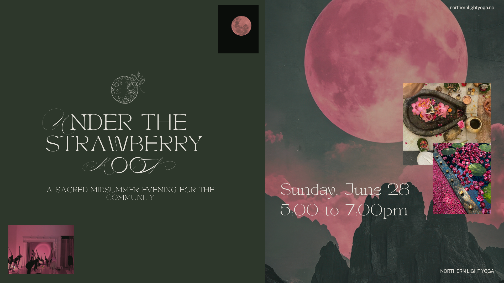 Under the Strawberry Moon: A Sacred Midsummer Evening