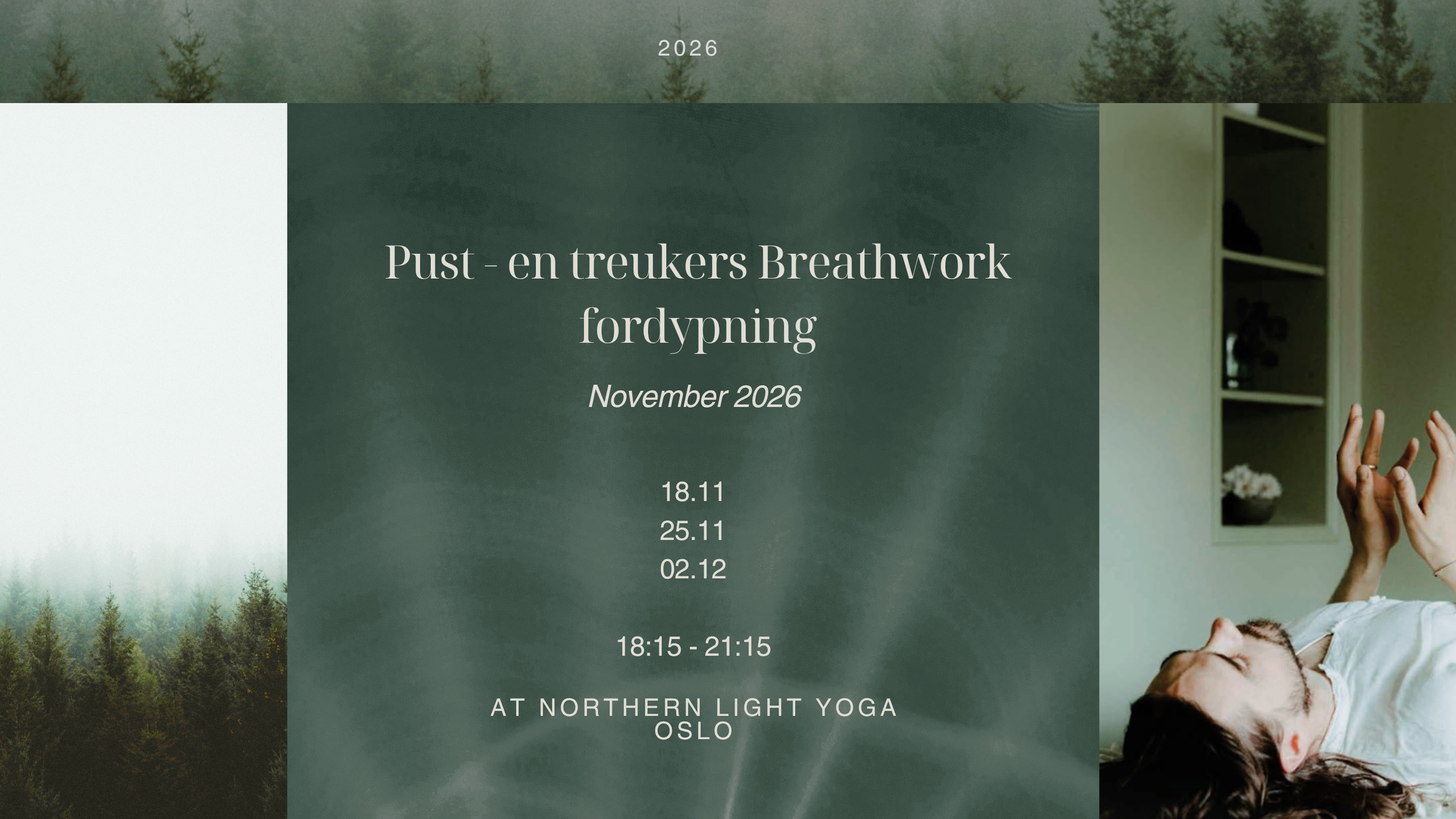 Pust - en treukers Breathwork fordypning | November 2026