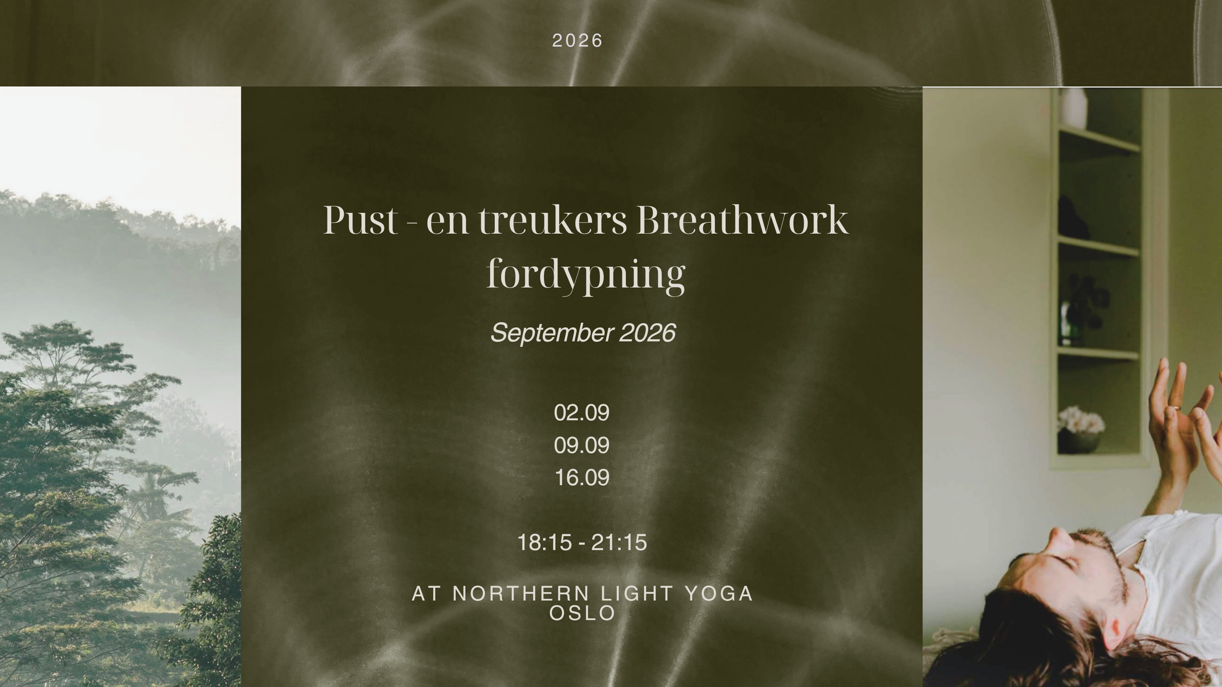 Pust - en treukers Breathwork fordypning | September 2026