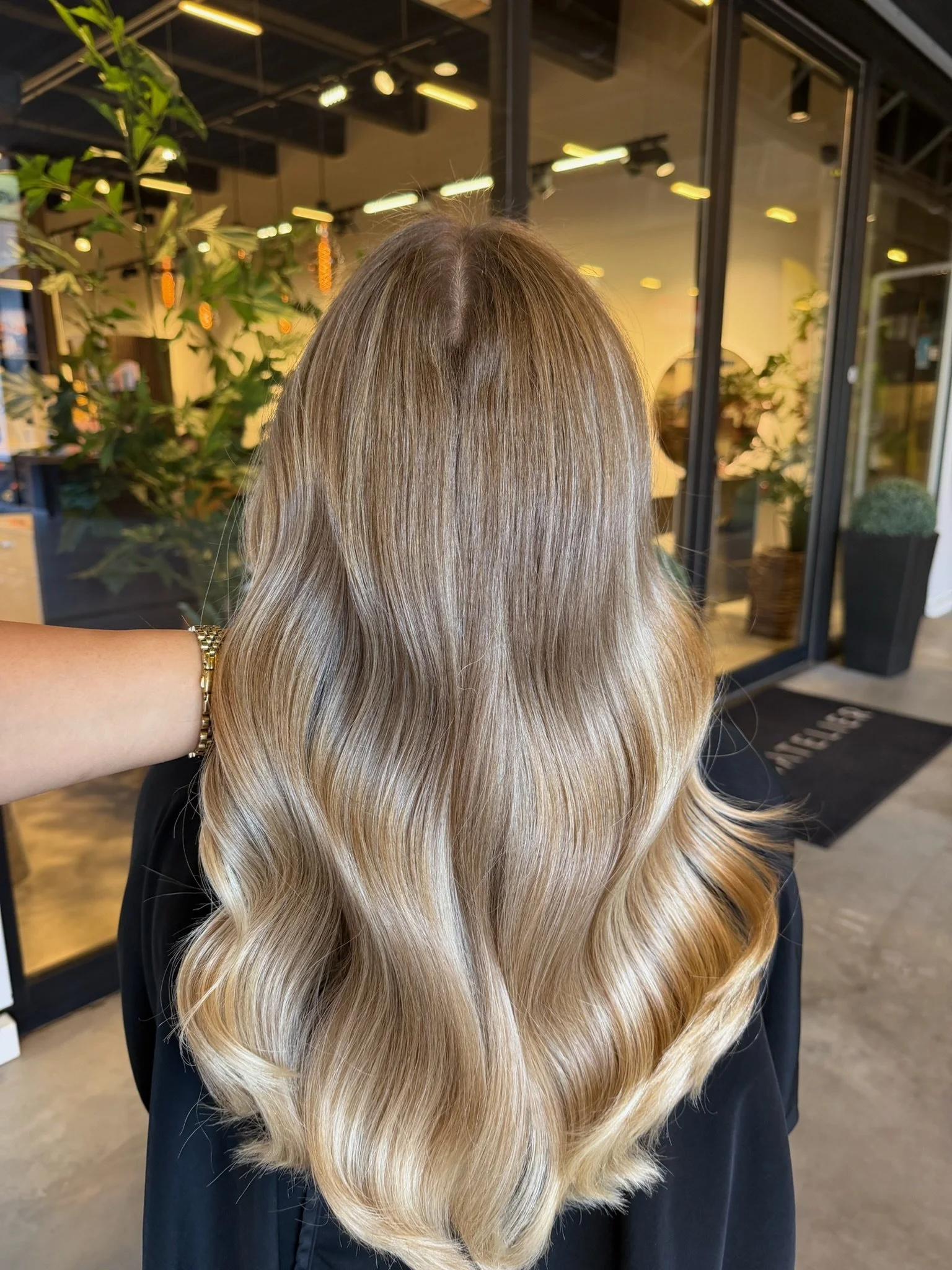 Balayage resultaat SEMATELIER Gent