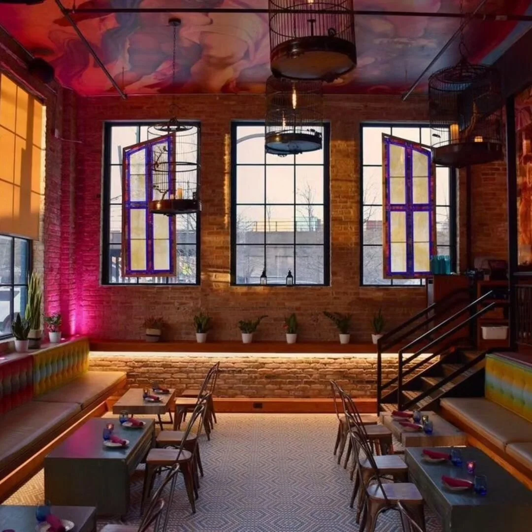 &quot; Brunch is about vibes and Tabu has plenty. Huge colourful spaces with exciting churro dishes,  lots of Mezcal cocktails... &quot; @lydia__eats.

If you're in a mood to try Pan-Latin inspired cuisine in #chicago then @tabuchicago is where you n
