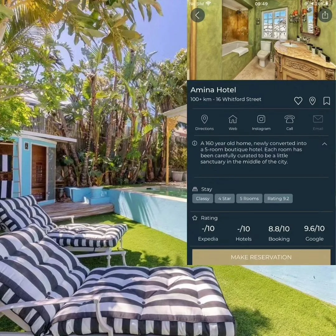 If you&rsquo;re looking for a clear view of the #tablemountain , history and comfort while on your stay in #capetown then @stayatamina is just where you need to be. Choose from 5 uniquely designed rooms in a 160 year old renovated property that not o