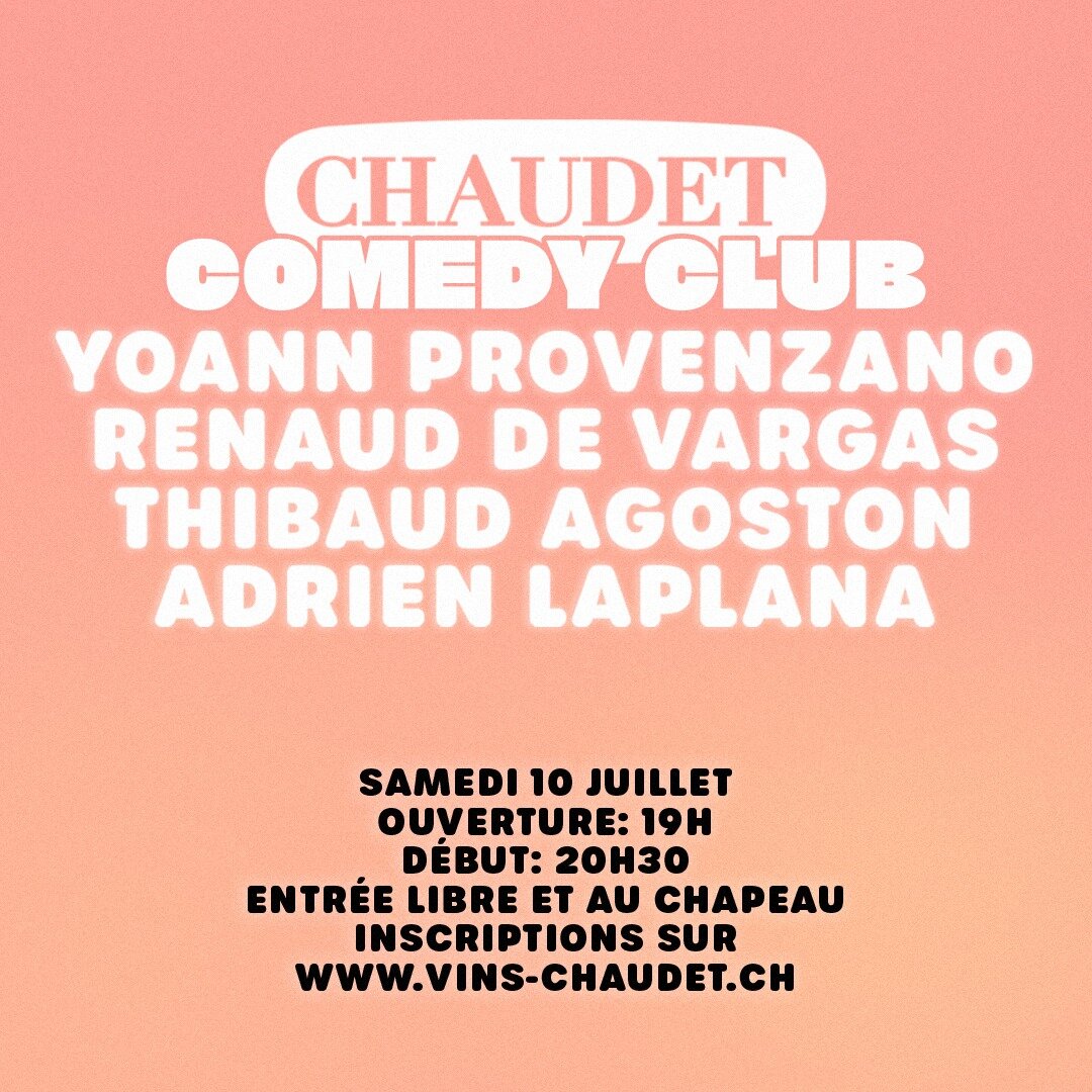 Chaudet Comedy Club