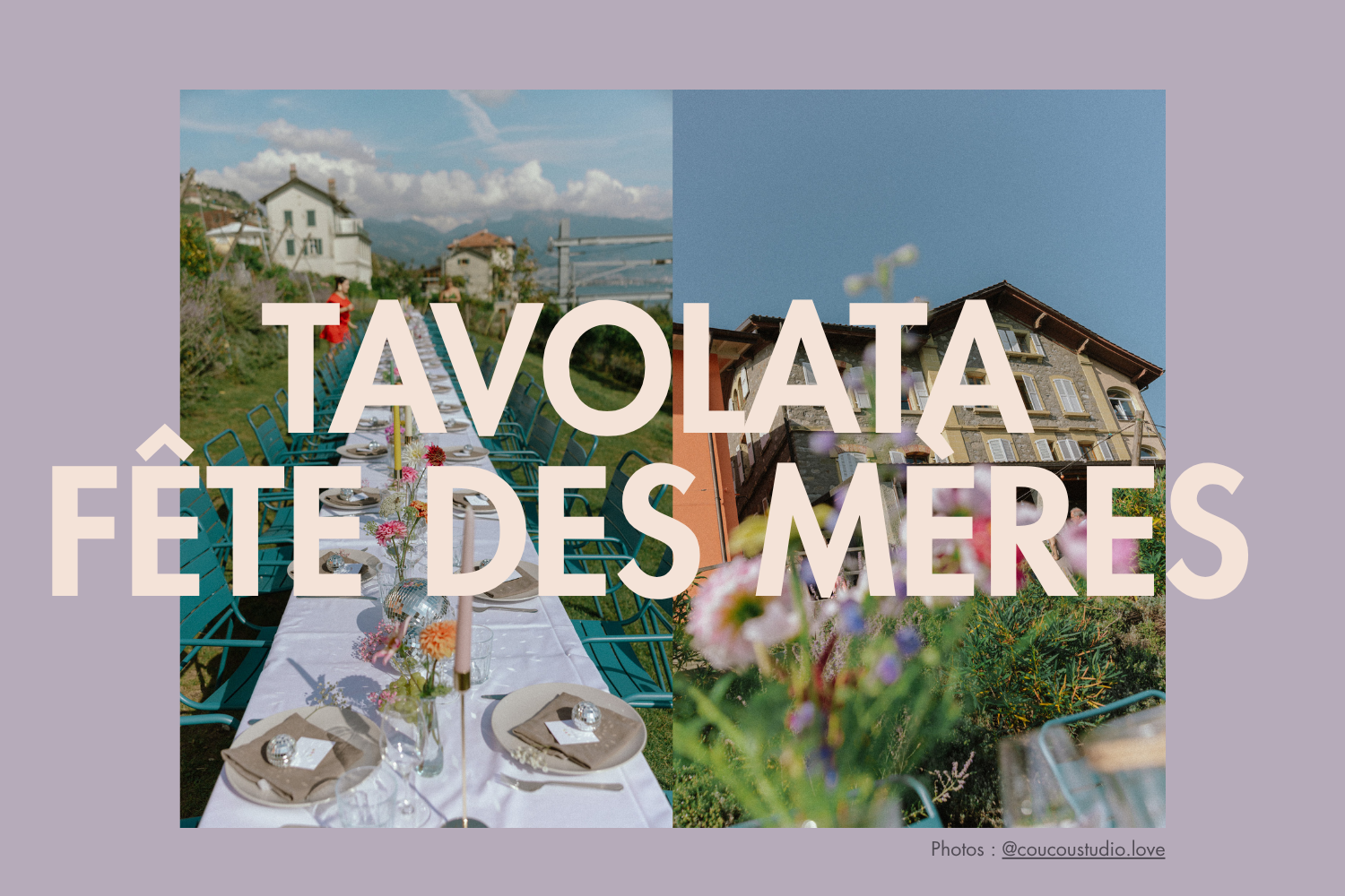 Repas de la Fête des mères avec le Chef Vincent Buquet et son équipe