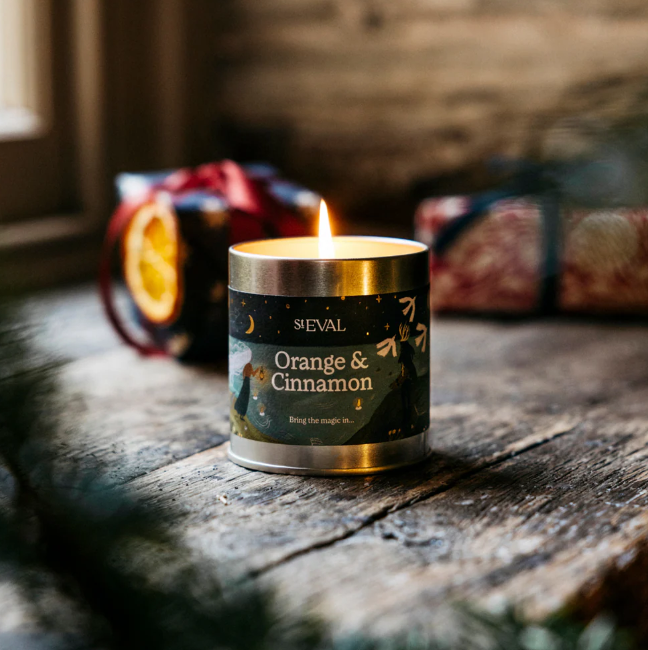 Orange & Cinnamon, Christmas Scented Tin Candle.png