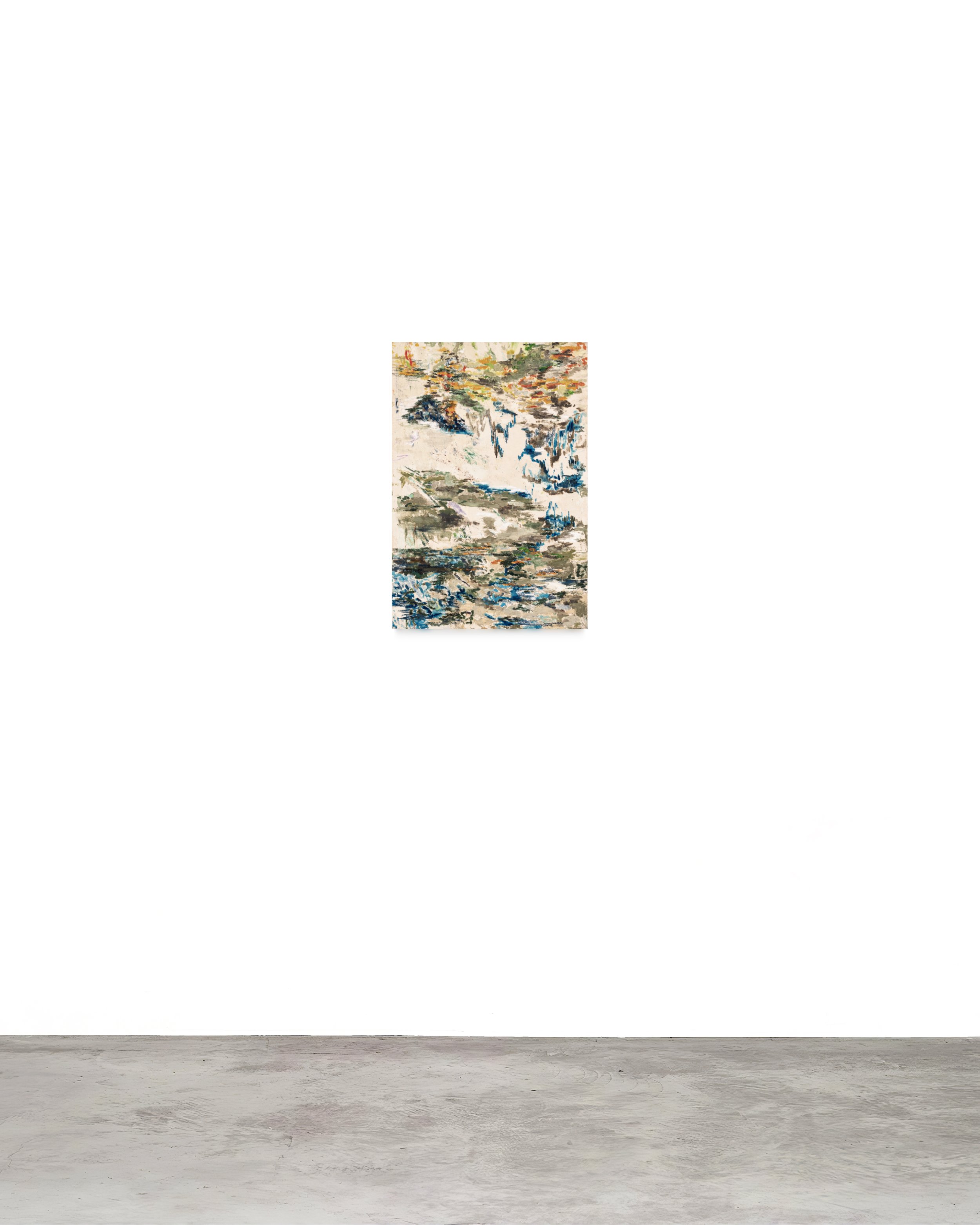 Terran —

Oil, acrylic, soft pastels and pencil on canvas. 62 x 42 cm / 24 x 17 in

(2025)