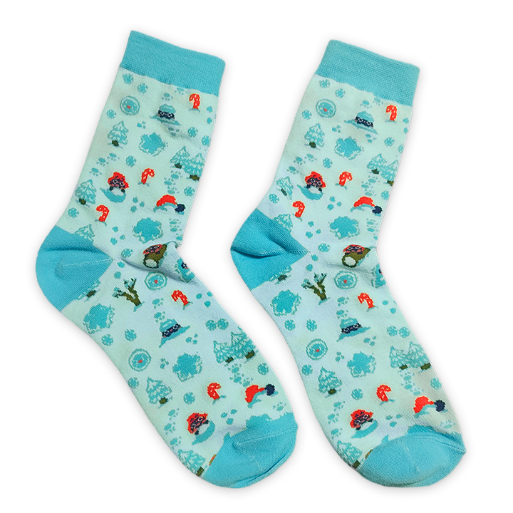 Winter Magicat Socks