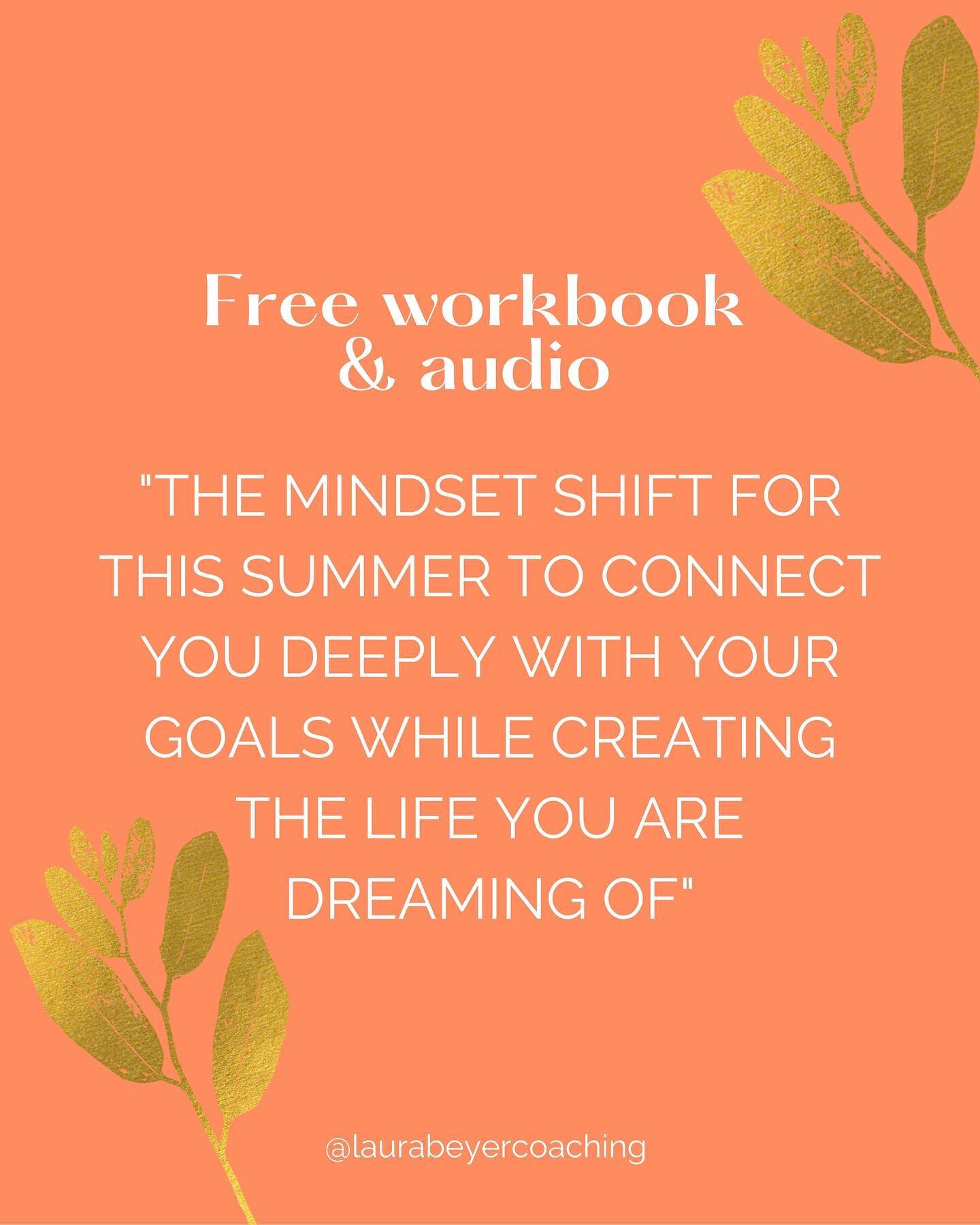 𝗙𝗥𝗘𝗘 𝗡𝗘𝗪 𝗥𝗘𝗦𝗢𝗨𝗥𝗖𝗘 𝗙𝗢𝗥 𝗬𝗢𝗨! ☀️
I created a workbook and audio files for you!
Only 30 minutes to find clarity, trust and calm!

𝙏𝙝𝙞𝙨 𝙞𝙨 𝙛𝙤𝙧 𝙮𝙤𝙪 𝙞𝙛 𝙮𝙤𝙪 𝙖𝙧𝙚 𝙘𝙧𝙖𝙫𝙞𝙣𝙜 𝙖 𝙧𝙚𝙡𝙖𝙭𝙞𝙣𝙜, 𝙟𝙤𝙮𝙛𝙪𝙡 𝙨𝙪𝙢?