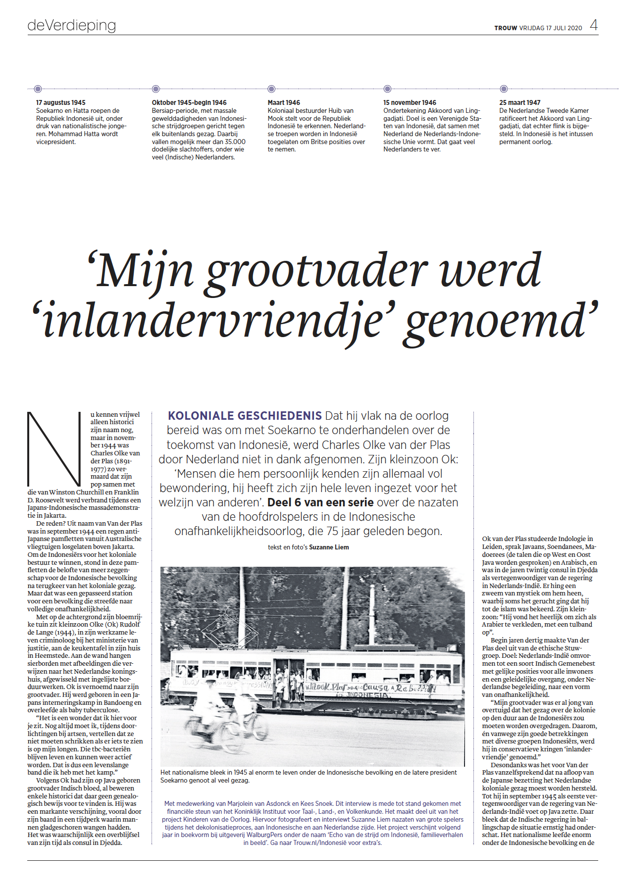 Trouw - 17 juli 2020