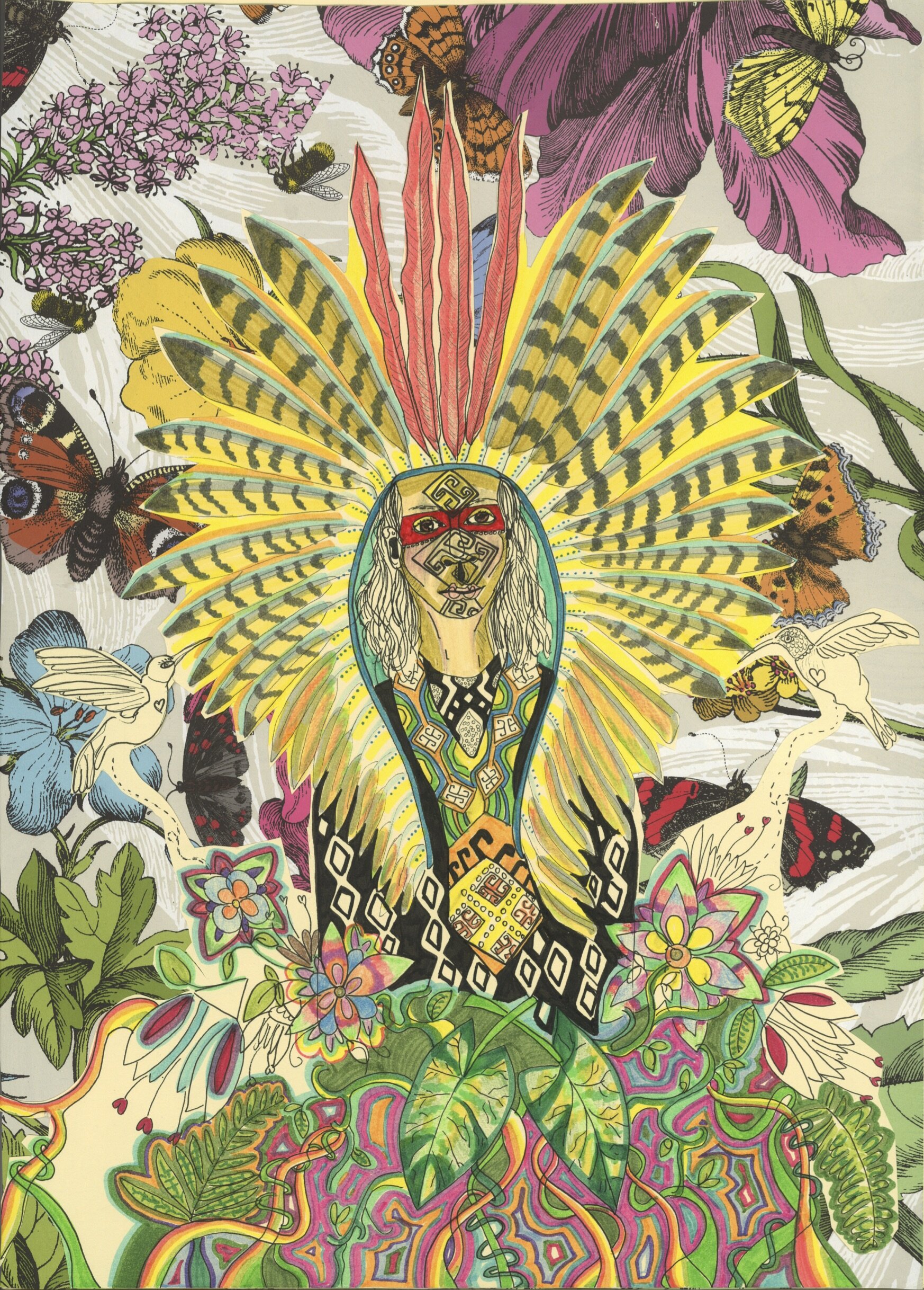 PRINT ( paper ) "Ninawa pai da mata"