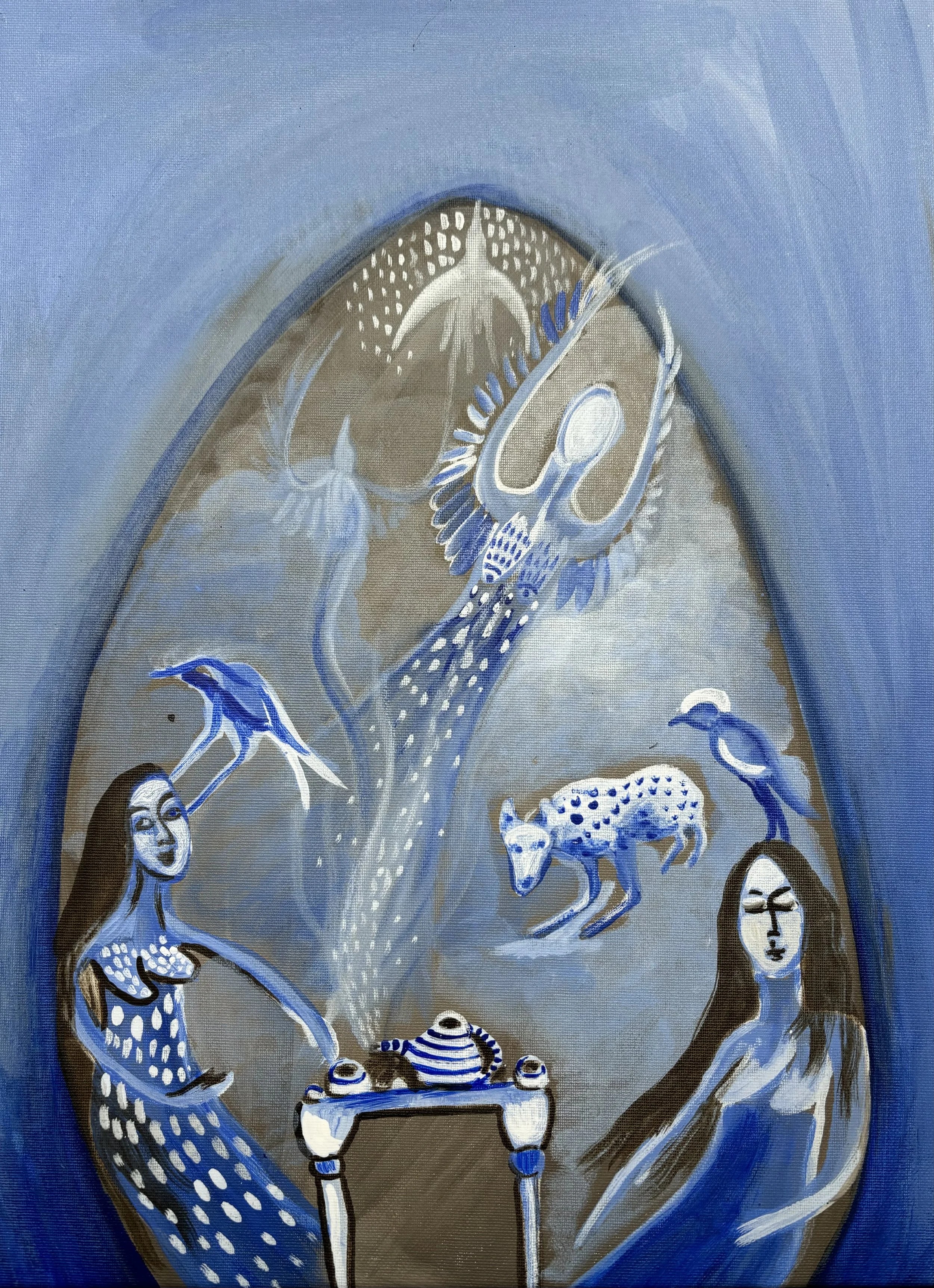 Tea with the spirits