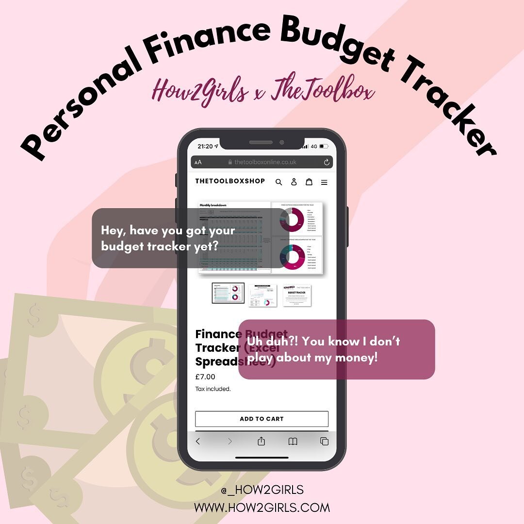 Do you have a personal finance budget tracker? If not, what are you playing at?! 

Tracking your income and outgoings is one of the best ways to save, spend less and stay on top of your money 💸

We teamed up with @thetoolboxblog to create an in dept