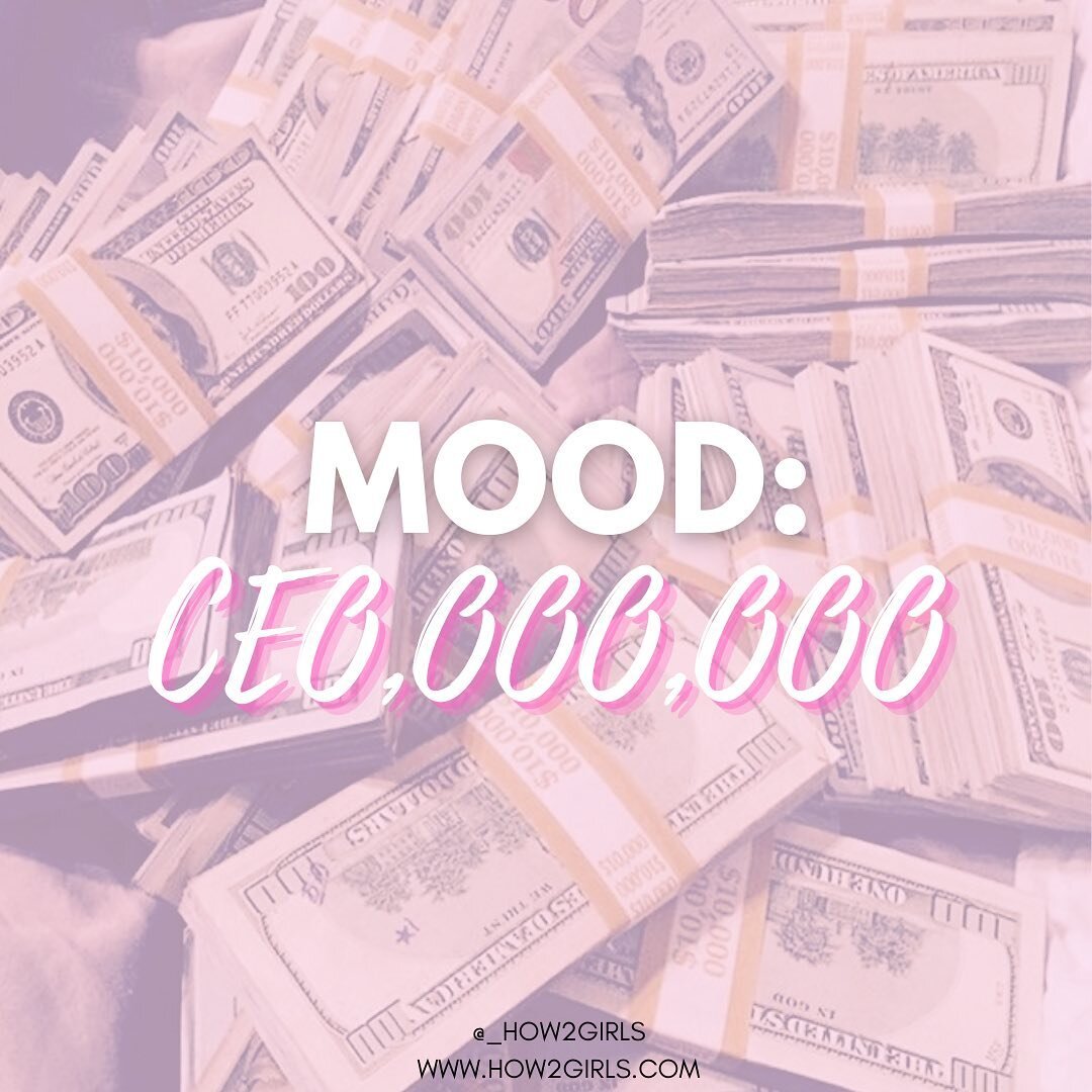 This is the midweek mood!! ✨💸

We hope everyone is having a good week so far. It&rsquo;s been a busy one on this side. Chlo&euml; got some great uni results back &amp; is catching up on lectures and designing something new we&rsquo;re hoping to brin