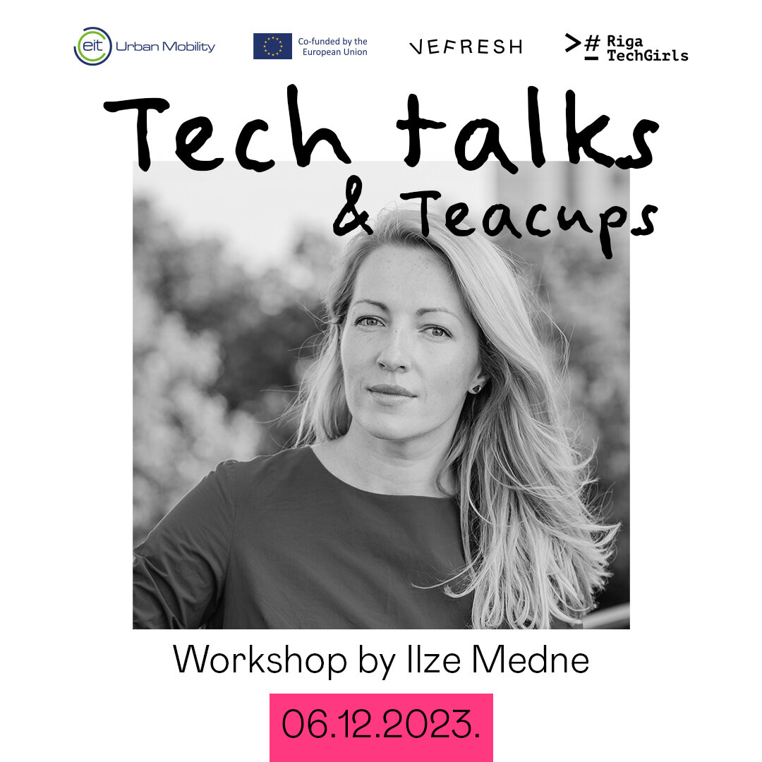 Find tools that work for you to create the perfect work-life balance. Join @vefreshmovement and @rigatechgirls for &quot;Tech Talks &amp; Teacups&quot; on December 6th to learn from the experiences from startup founders (Bruntor, GaiaHub, ALINA SIA) 