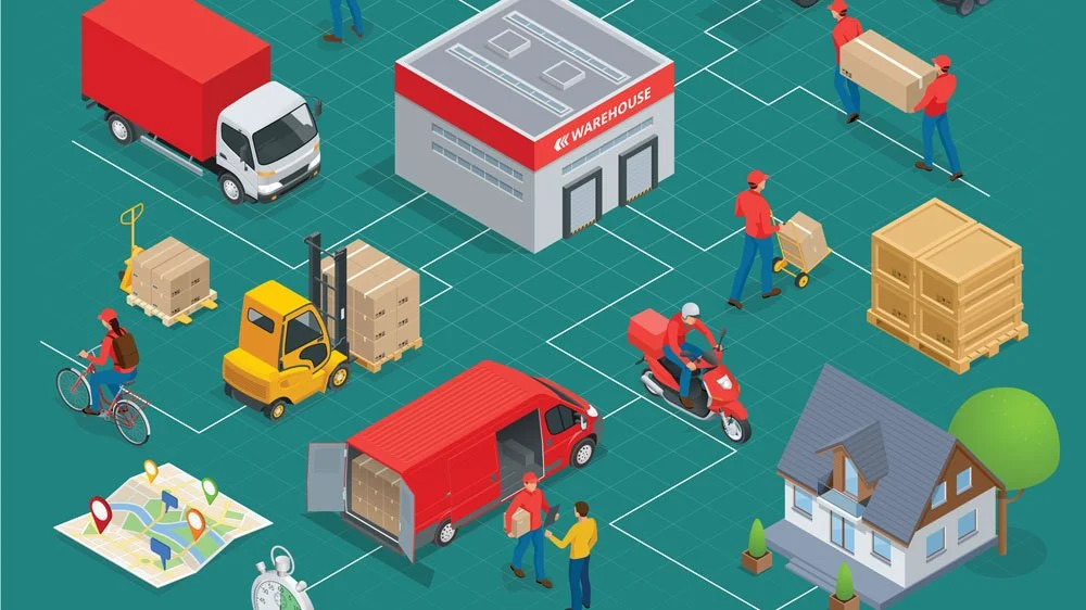 Sustainable urban logistics