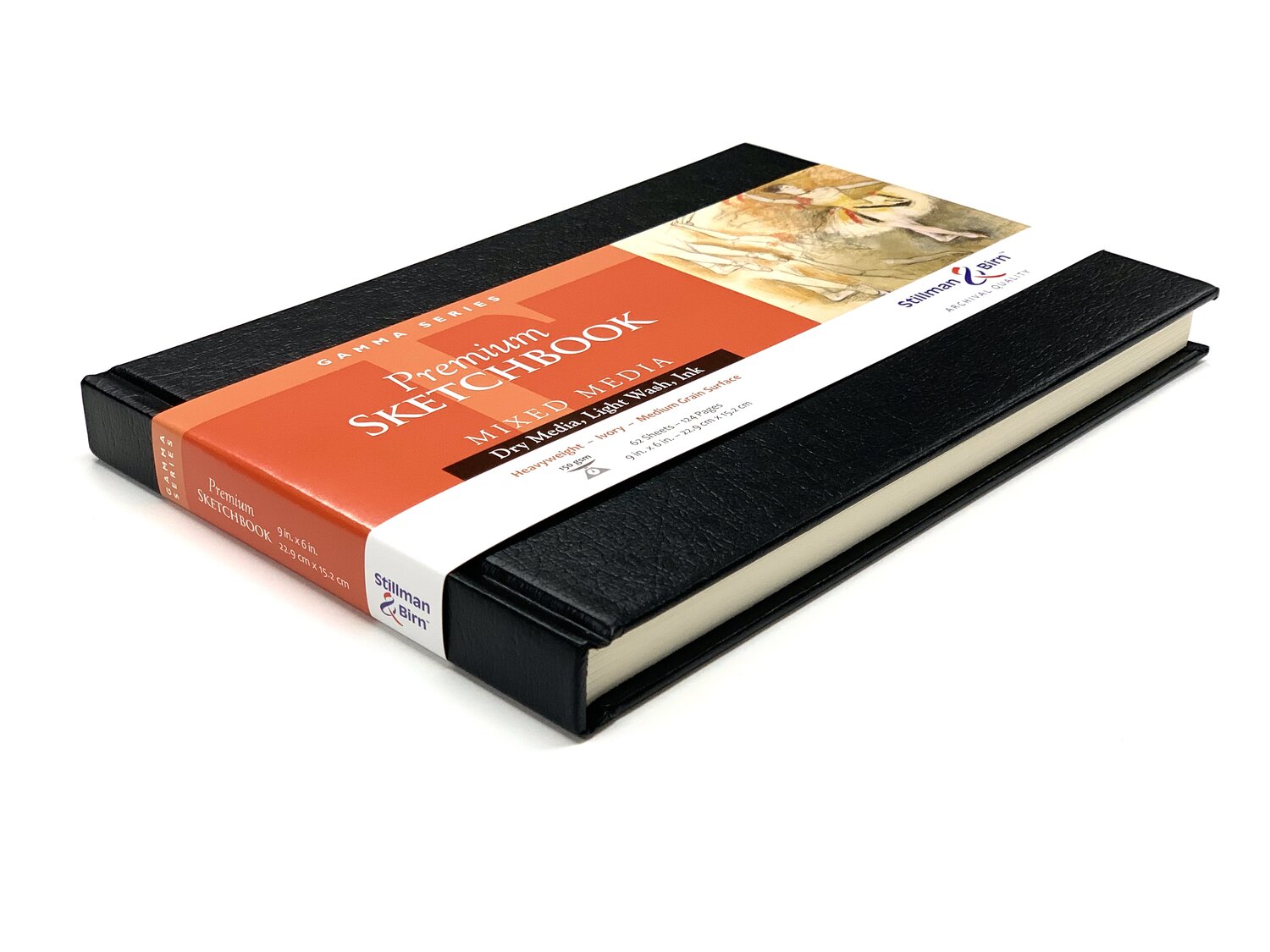 Stillman & Birn Gamma Series Premium Hard-Bound Sketchbook, 9 x 6