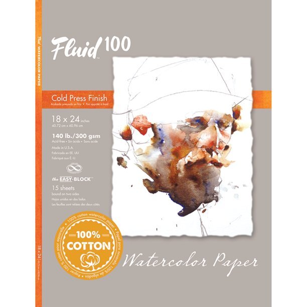 Fluid 100 140lb Cold Press