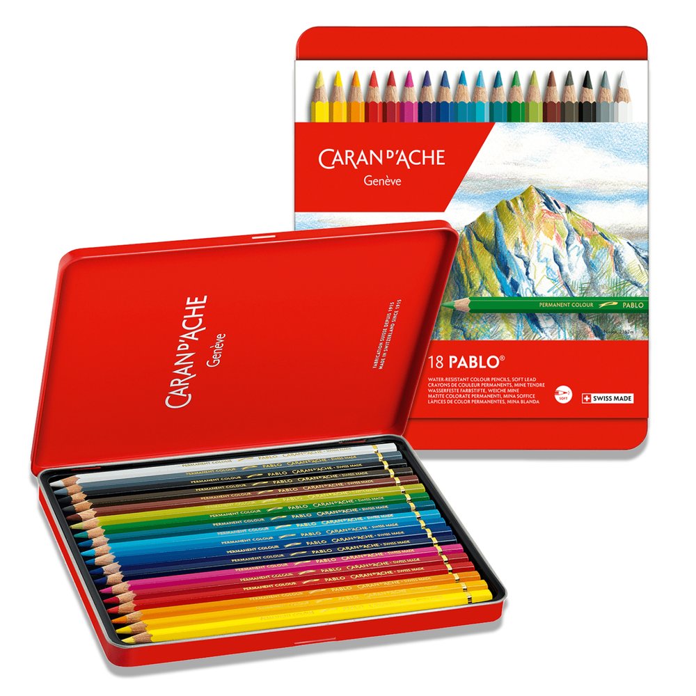 Caran d'Ache Pablo Colored Pencils & Sets