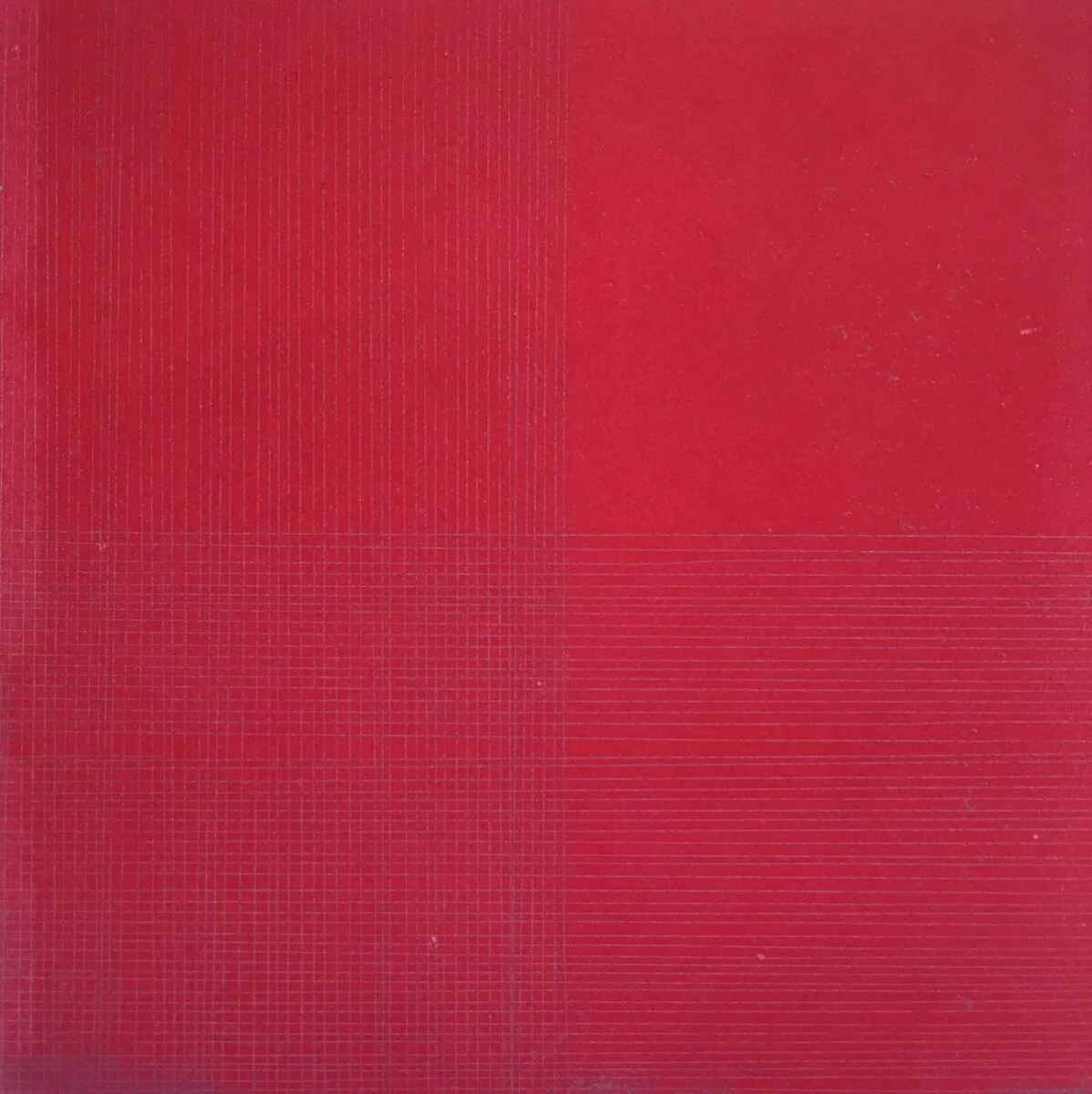 Not Red, 2020, 20 x 20cm, copper plate etching on Zerkal paper