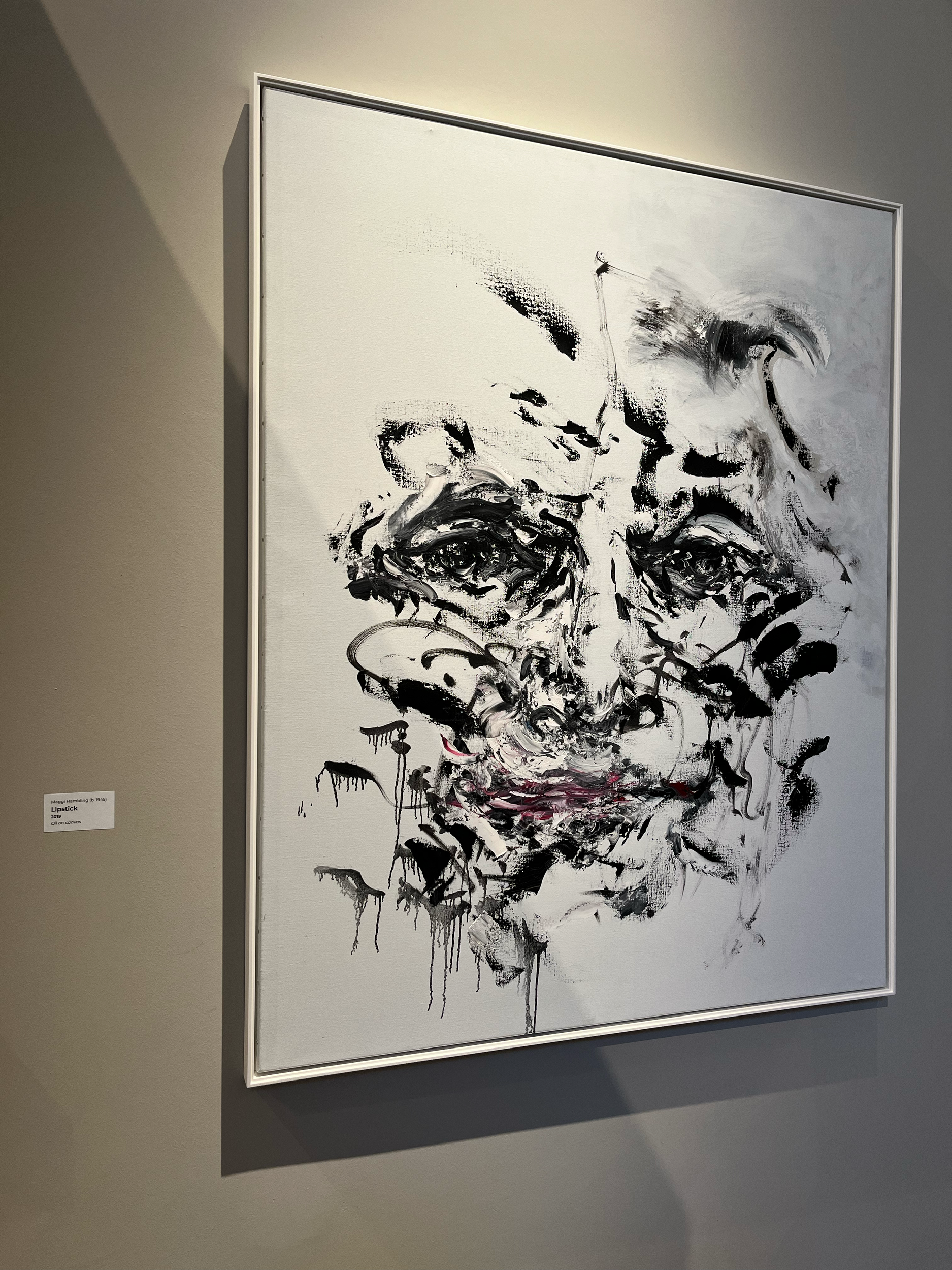 Maggi Hambling exhibition at Gainsborough's House (2023)