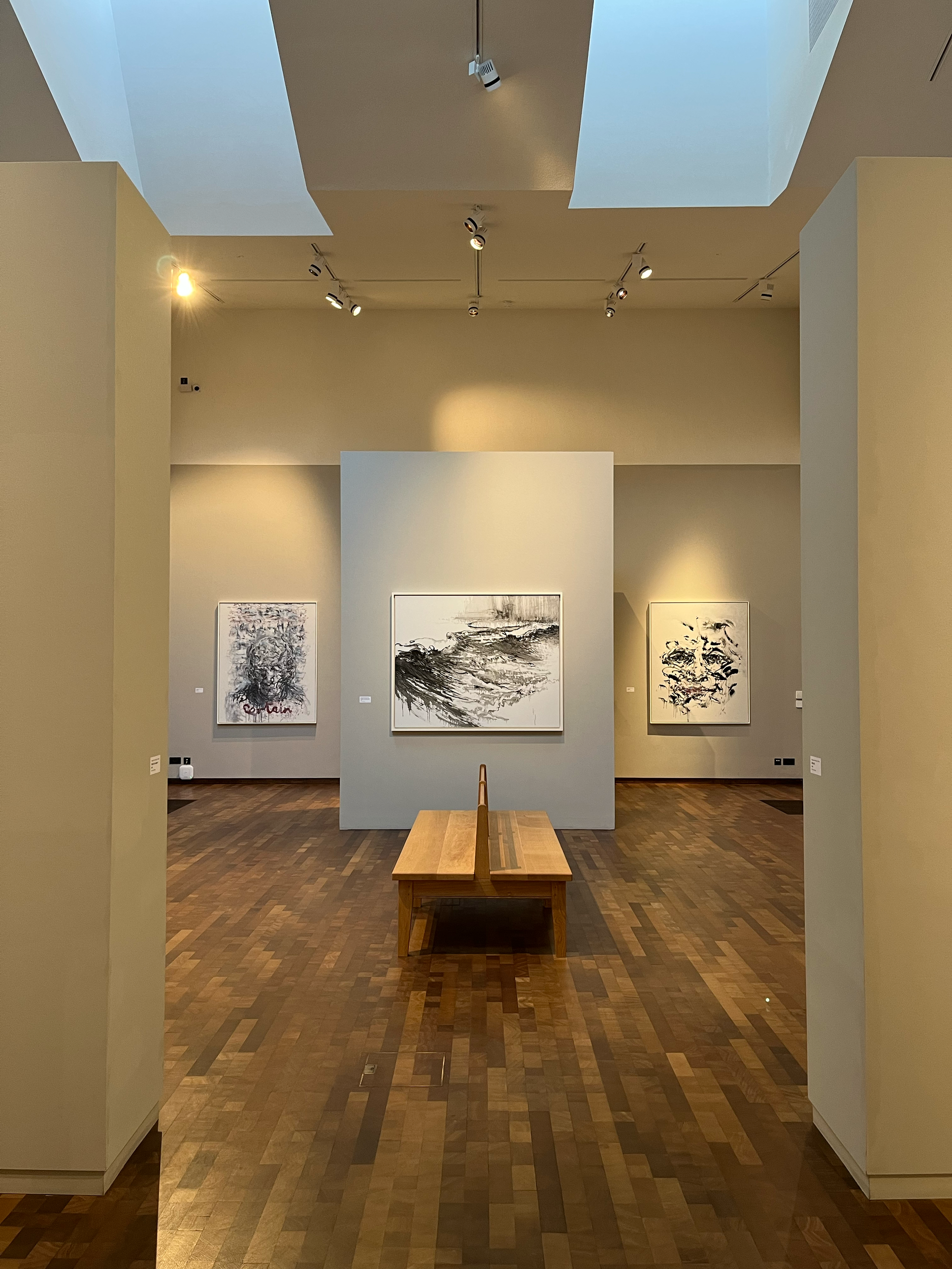 Maggi Hambling exhibition at Gainsborough's House (2023)