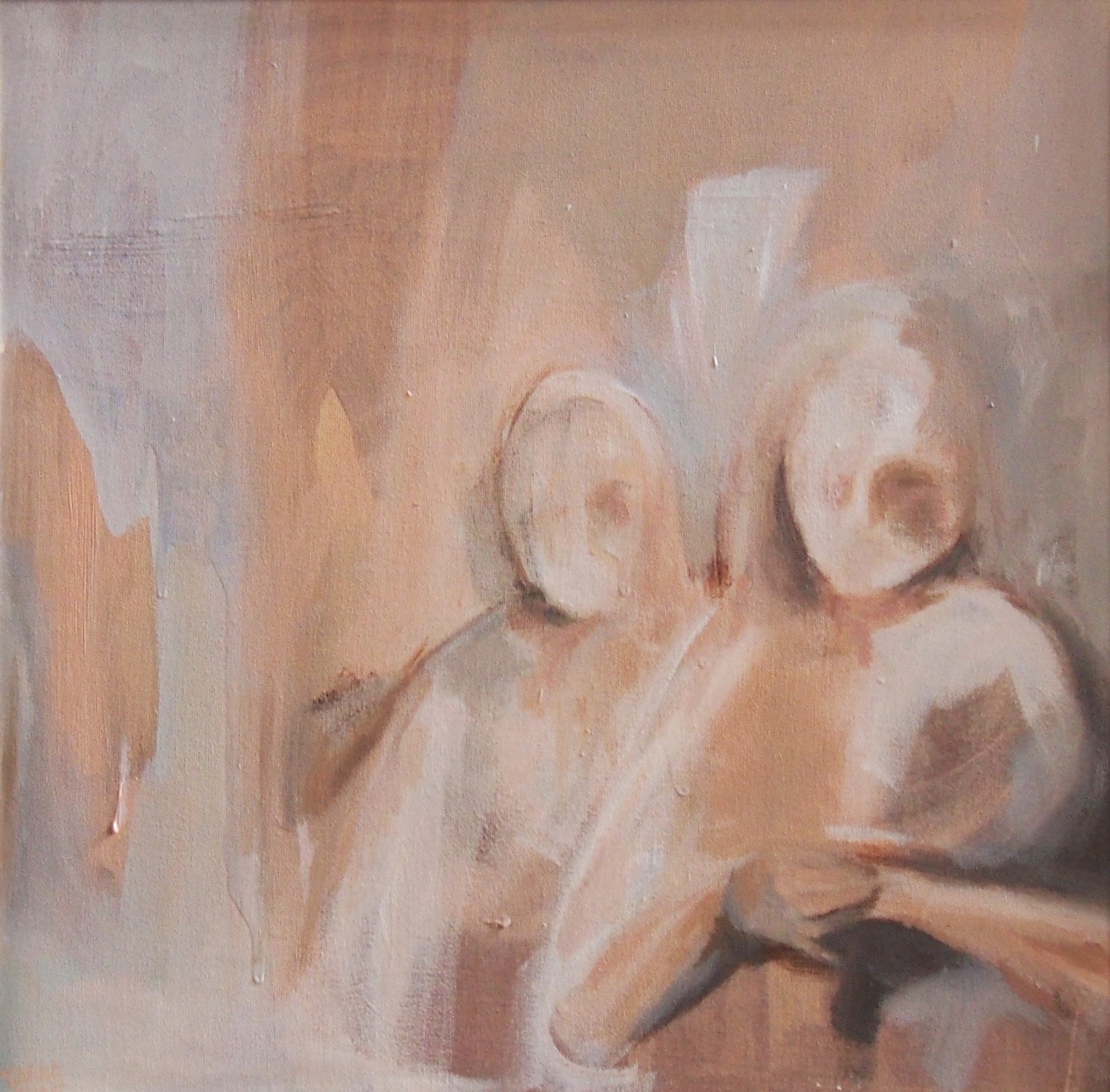  Visitors, acrylic painting on canvas series, 2015. 