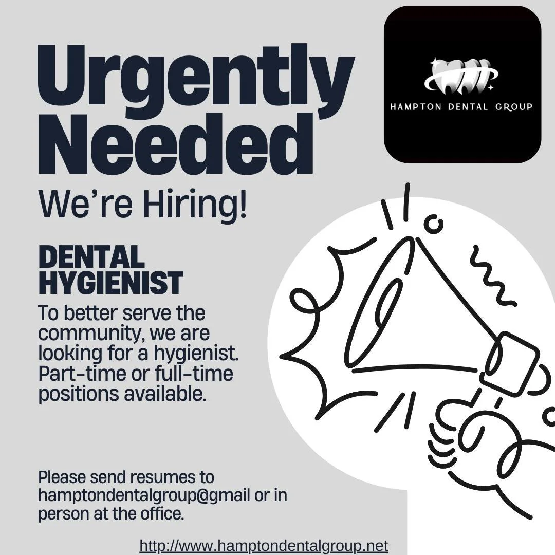Join our team at Hampton Dental Group and make a difference in the Carter County community by helping individuals achieve better dental health! We&rsquo;re looking for passionate, dedicated professionals who want to be part of a supportive, patient-f