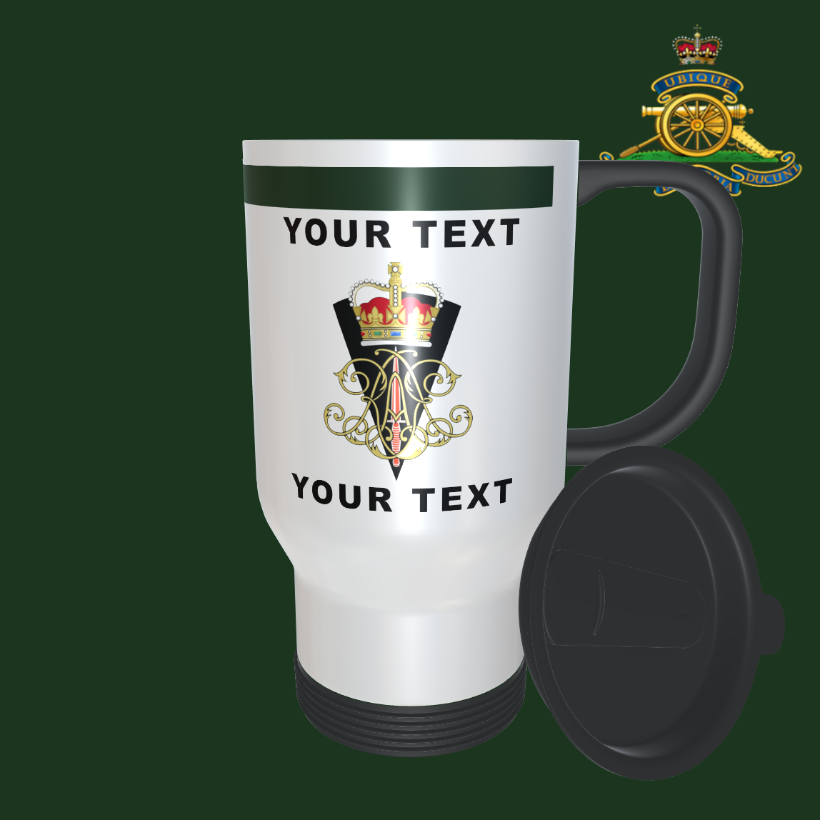 29 Commando Regiment Royal Artillery 11oz and 14oz Mug with Custom Text and TRF