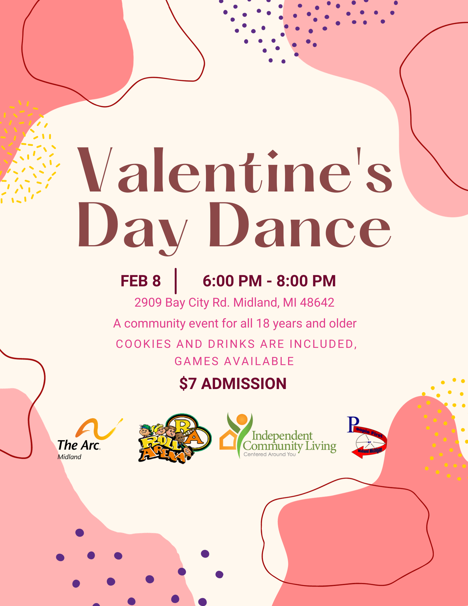 Valentine's Day Dance — The Arc of Midland