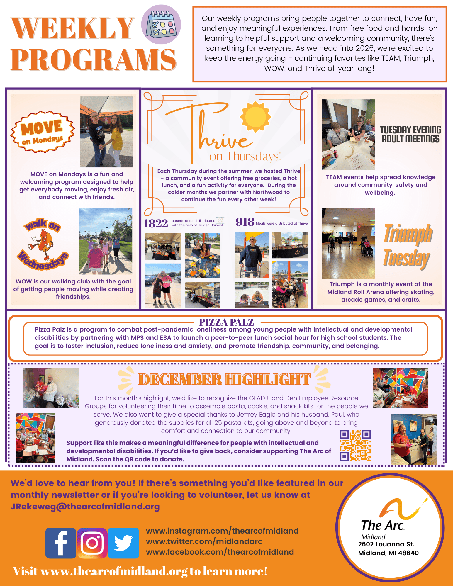 2025 Recap Newsletter — The Arc of Midland