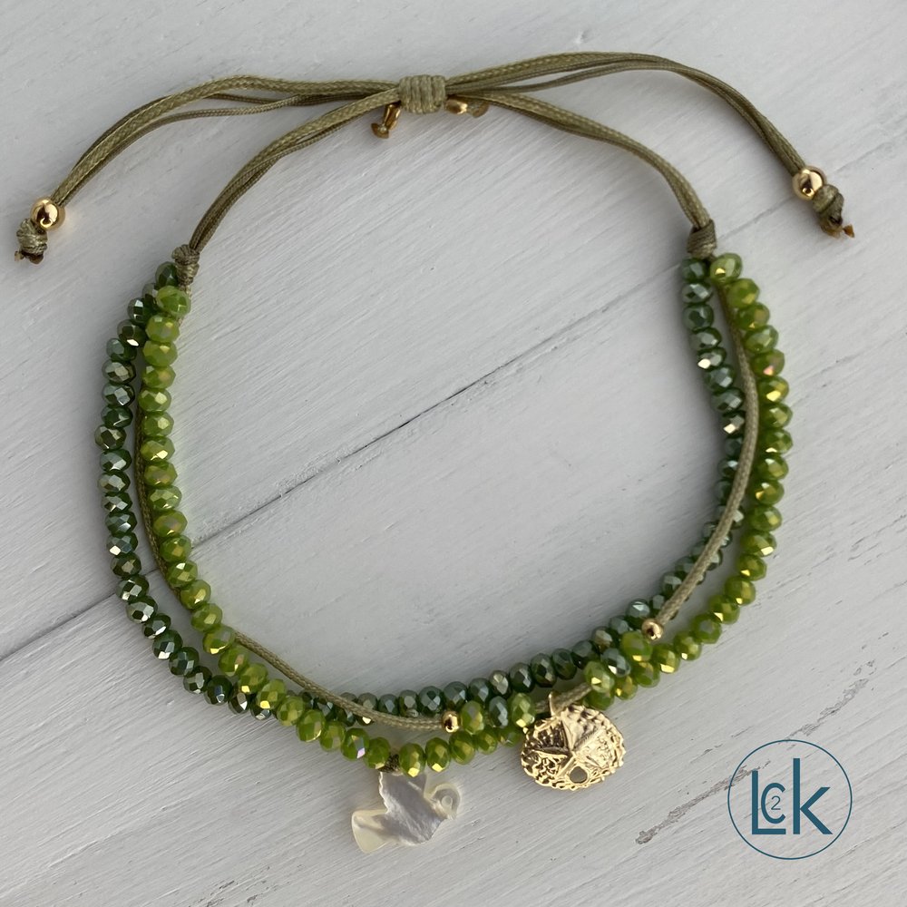 Bracelet femme porte-bonheur nature et paix pour célébrer le printemps —  Les cailloux de kiyou