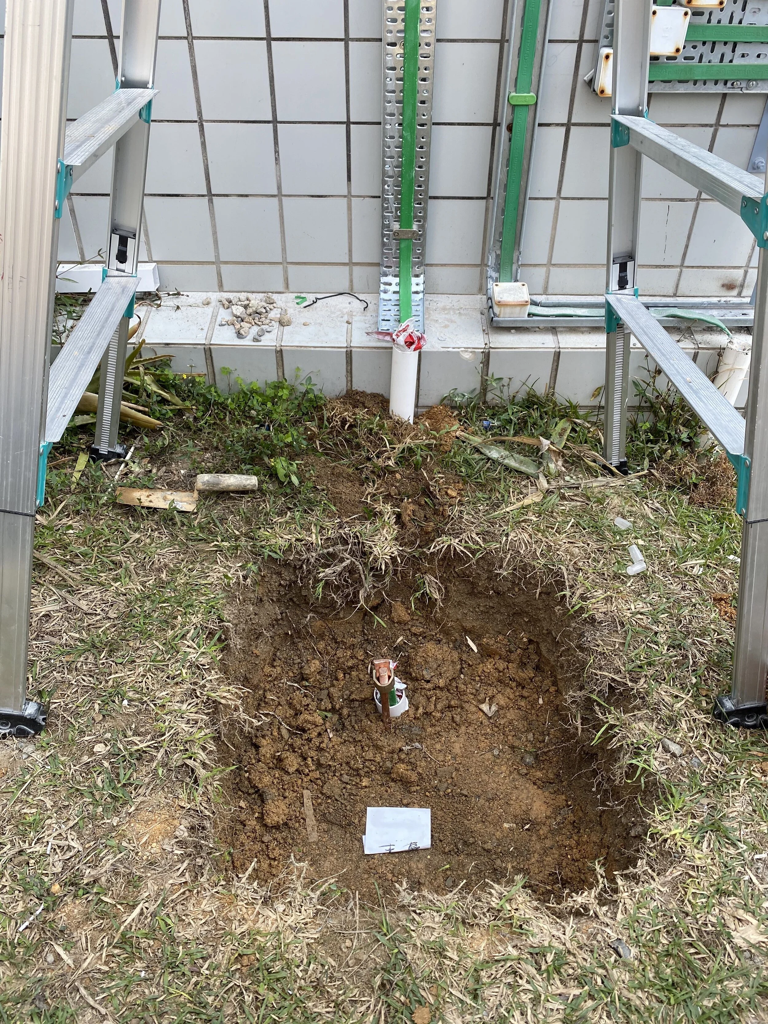 Lab construction progress 