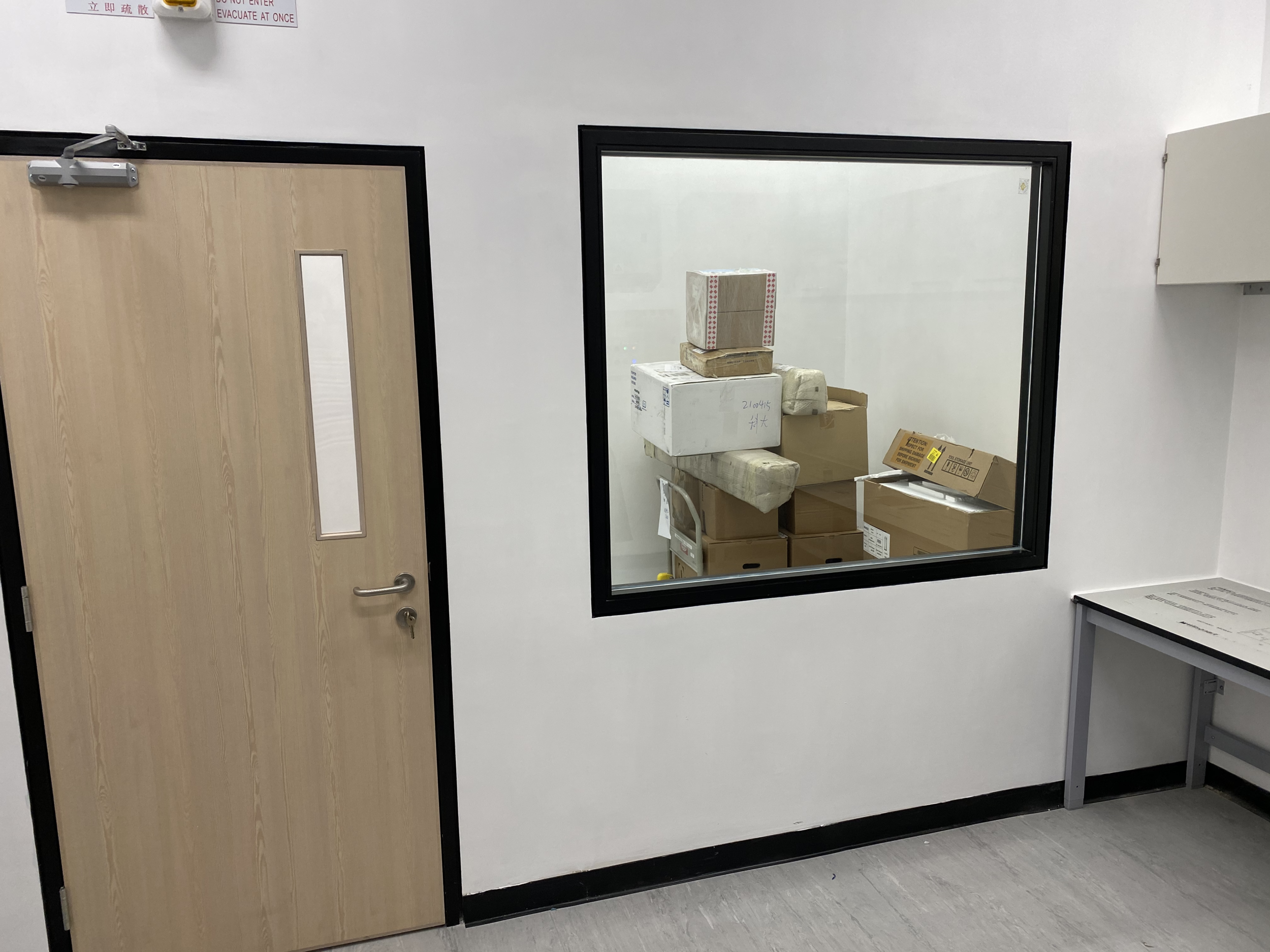 Lab construction close to the end