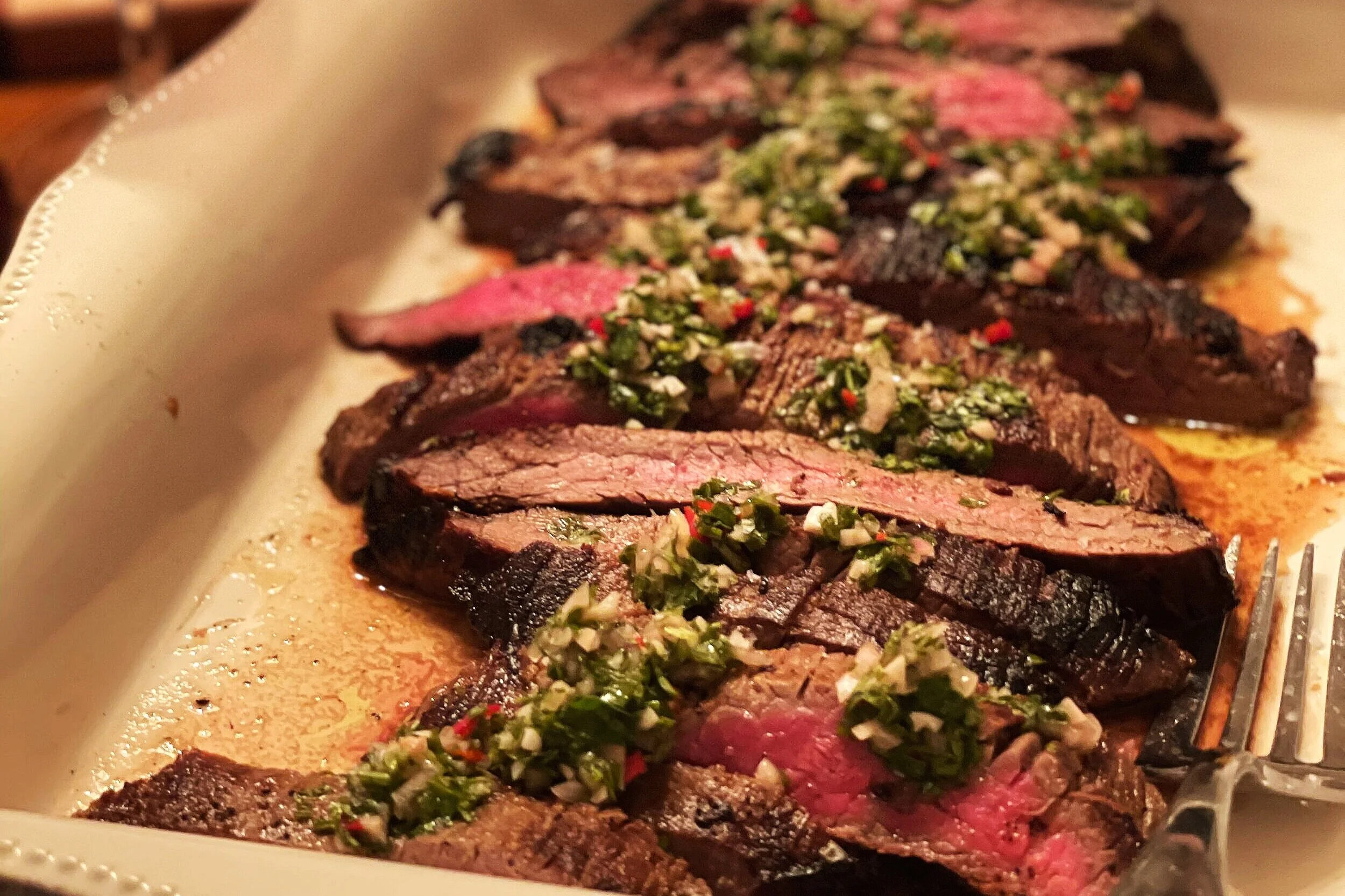 Fajitas & Chimichurri
