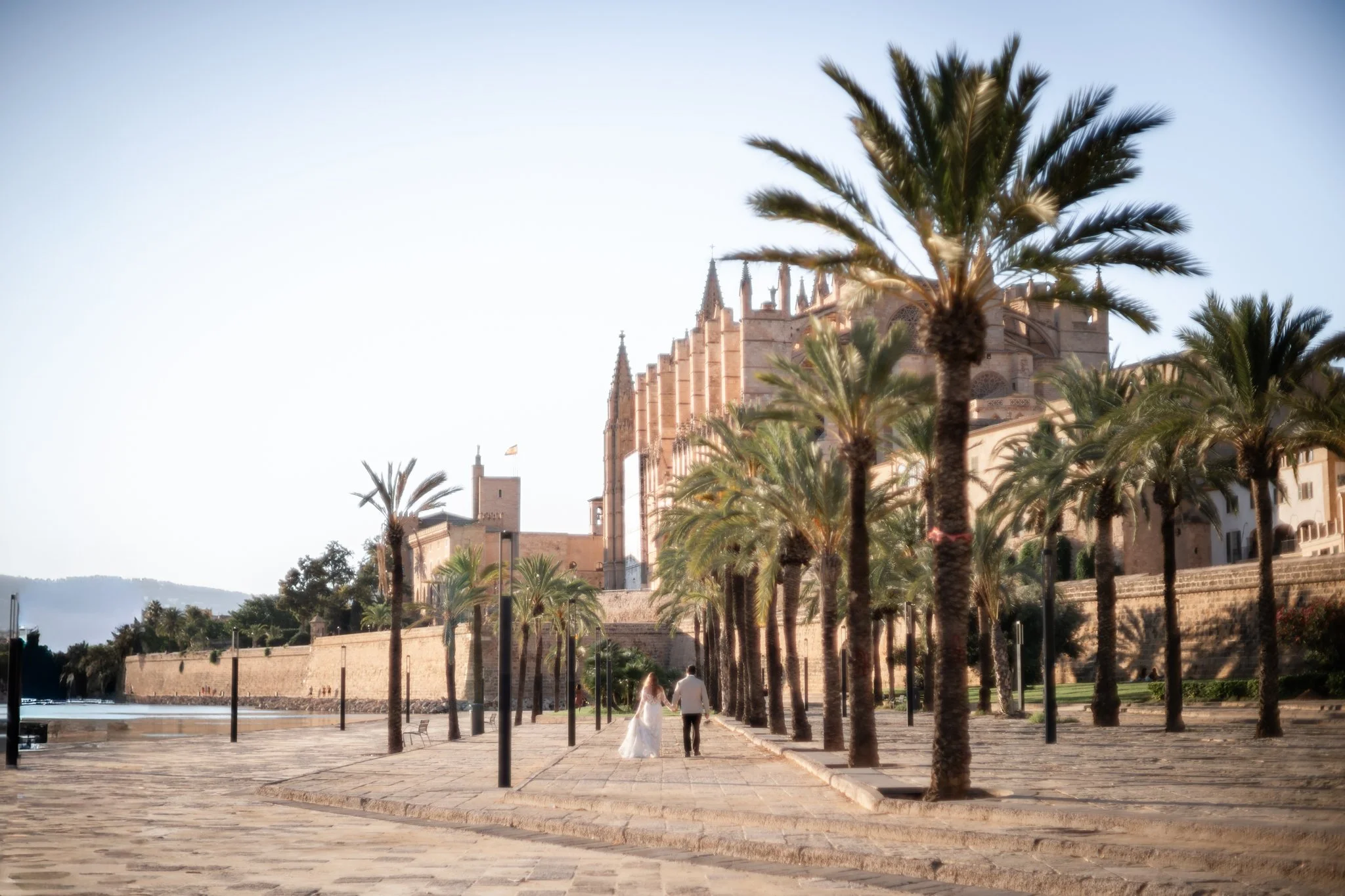 I gave a 6 year old a point and shoot during a  romantic Palma elopement wedding…