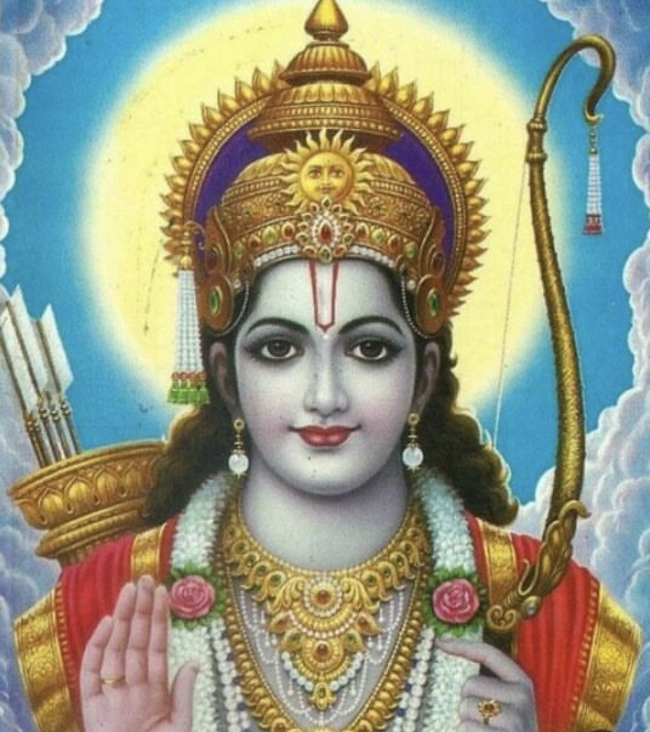 Har du tænkt over, hvorfor Ram, Shiva og Krishnas hud er blå ?